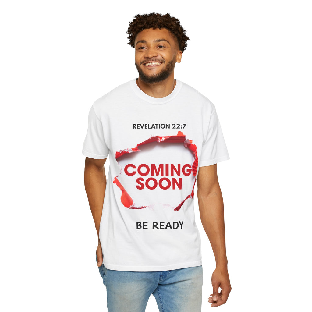 Revelation Message T-Shirt – Unisex Christian Prophetic Tee (Coming Soon)