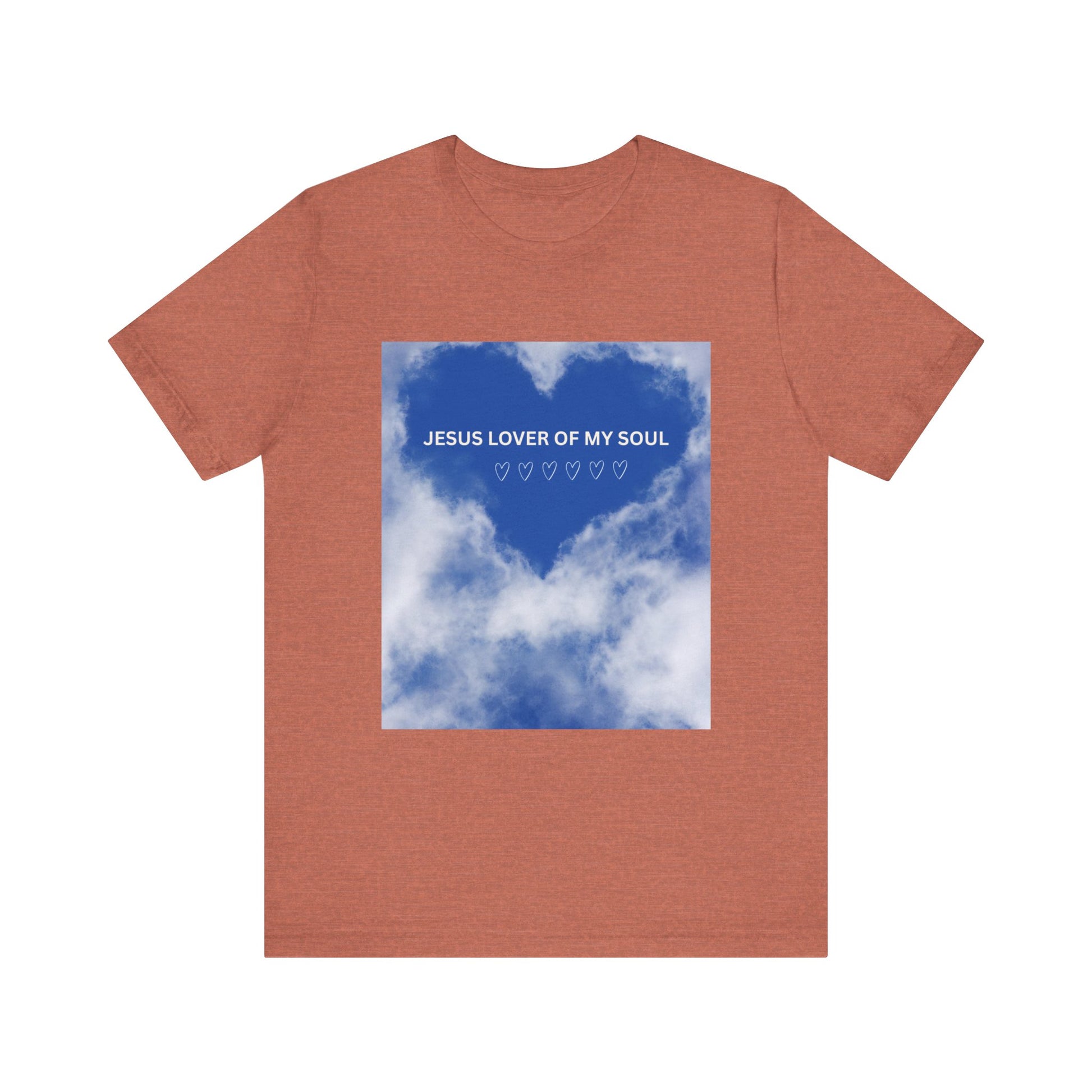 Jesus Lover of My Soul Tee - Comfort, Faith, Inspiration, Gift for Believers, Everyday Wear, Religious Apparel