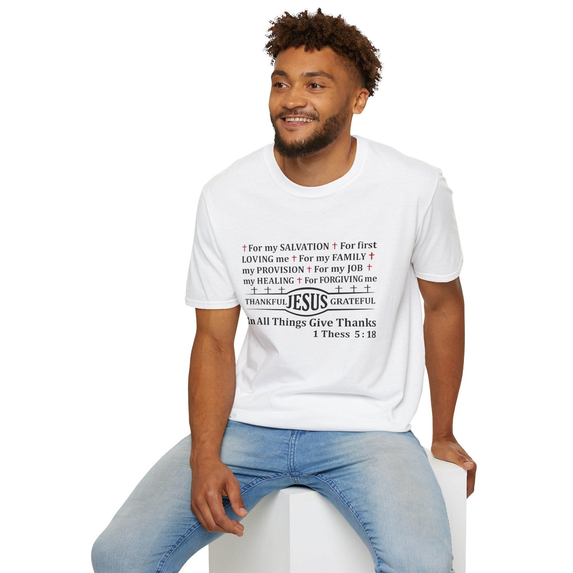 Thankful Jesus Grateful T-Shirt