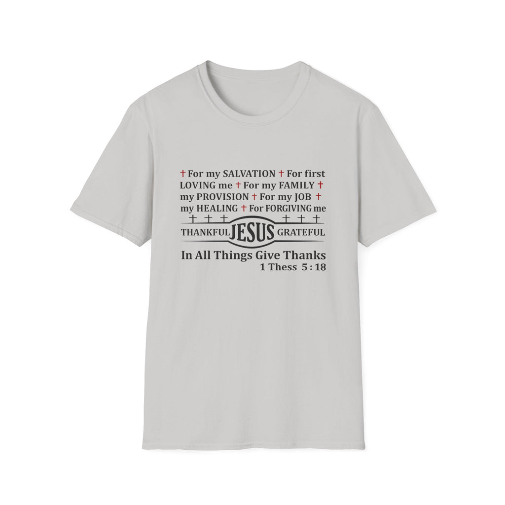 Thankful Jesus Grateful T-Shirt