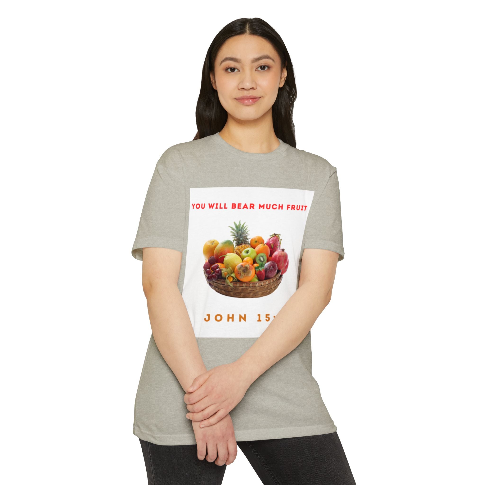 Fruitful Blessings Unisex T-Shirt, Inspirational Gift, Christian Tee, Summer Style, Motivational Shirt, Faith-Based Apparel