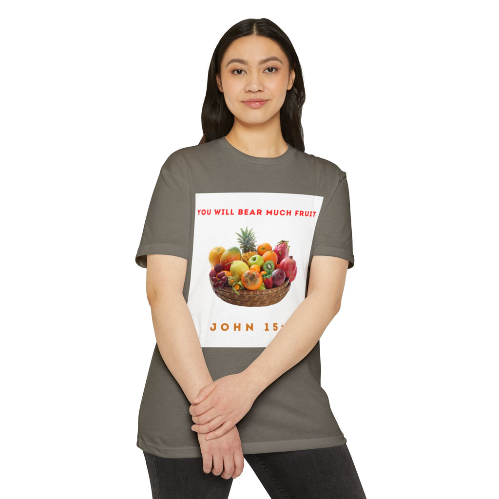 Fruitful Blessings Unisex T-Shirt, Inspirational Gift, Christian Tee, Summer Style, Motivational Shirt, Faith-Based Apparel