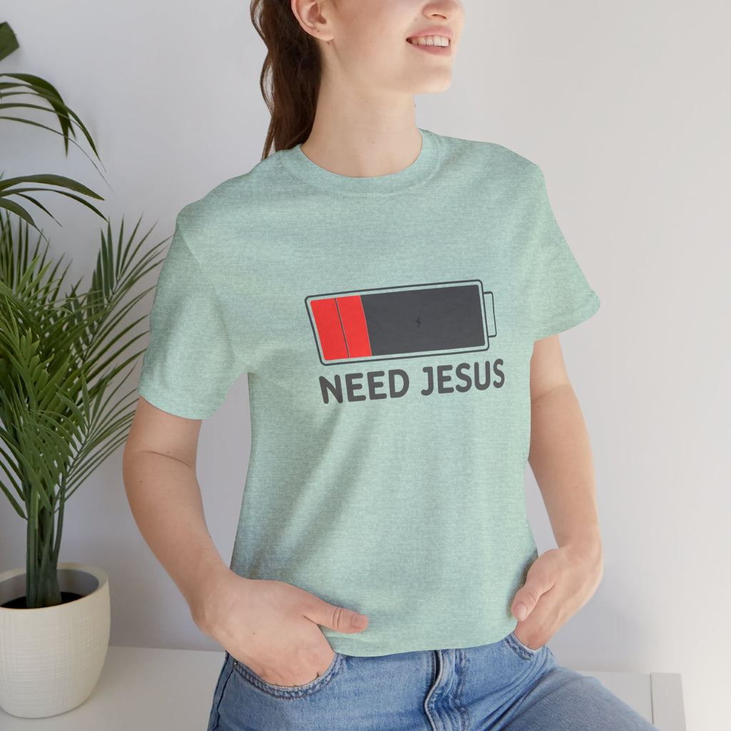 Faith-Inspired Short Sleeve Tee, Casual T-Shirt
