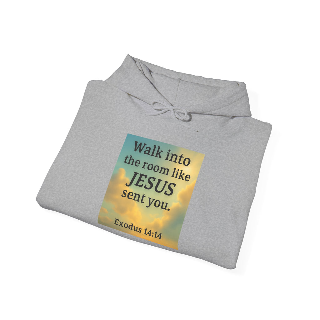Walk Into The Room Unisex Heavy Blend™ Hooded Sweatshirt