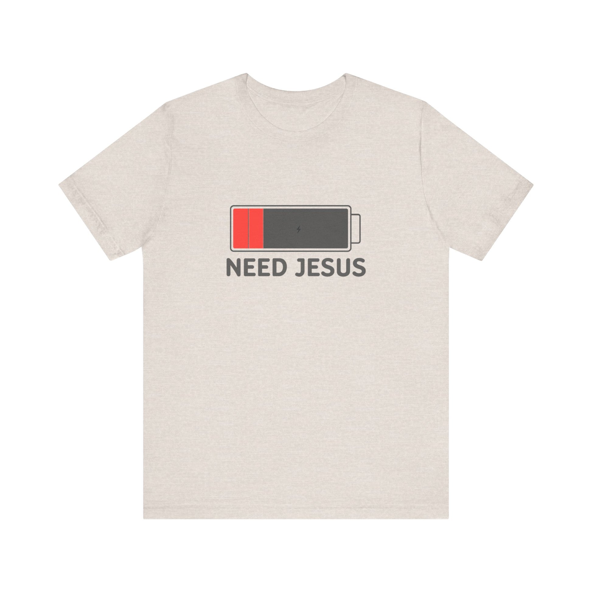Faith-Inspired Short Sleeve Tee, Casual T-Shirt