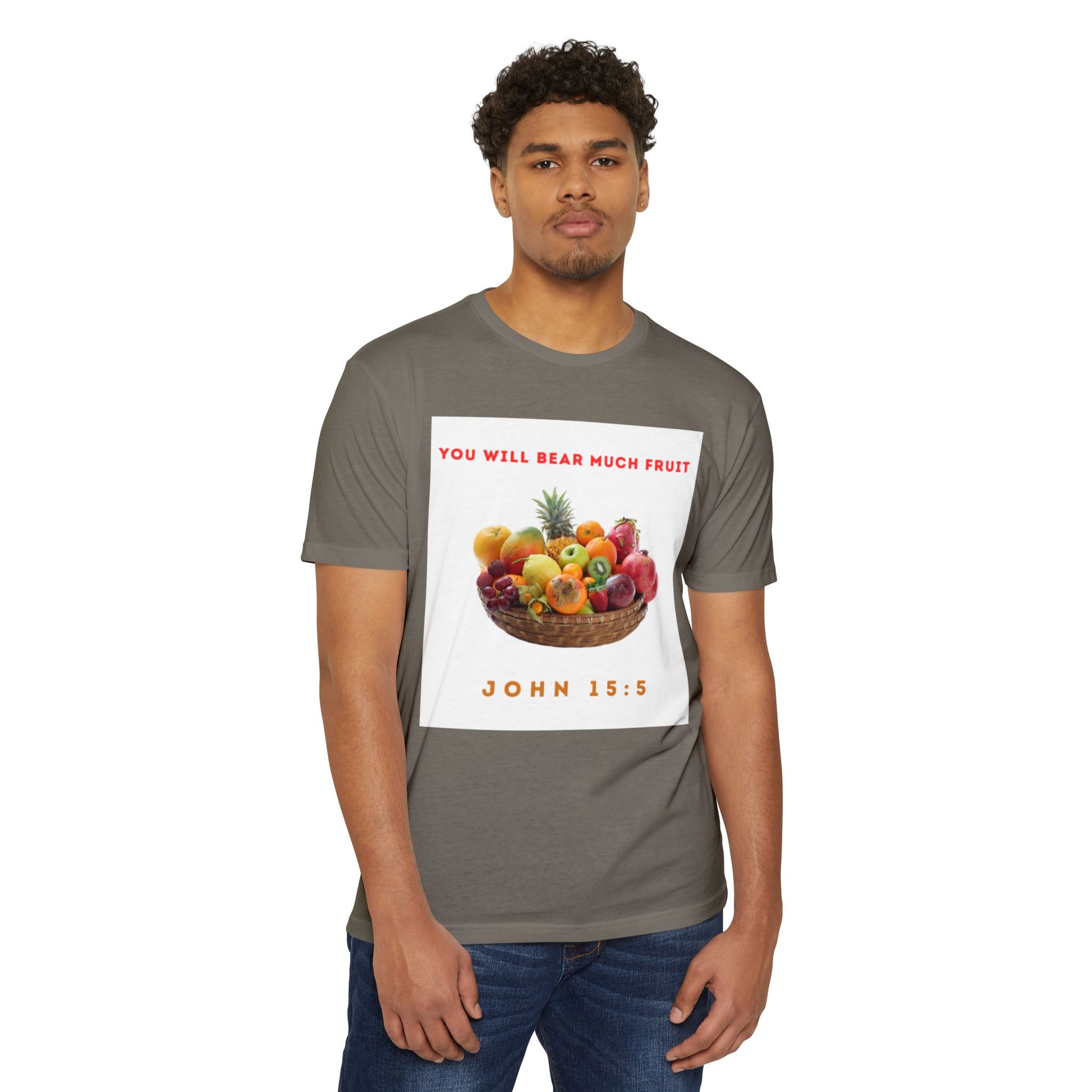 Fruitful Blessings Unisex T-Shirt, Inspirational Gift, Christian Tee, Summer Style, Motivational Shirt, Faith-Based Apparel