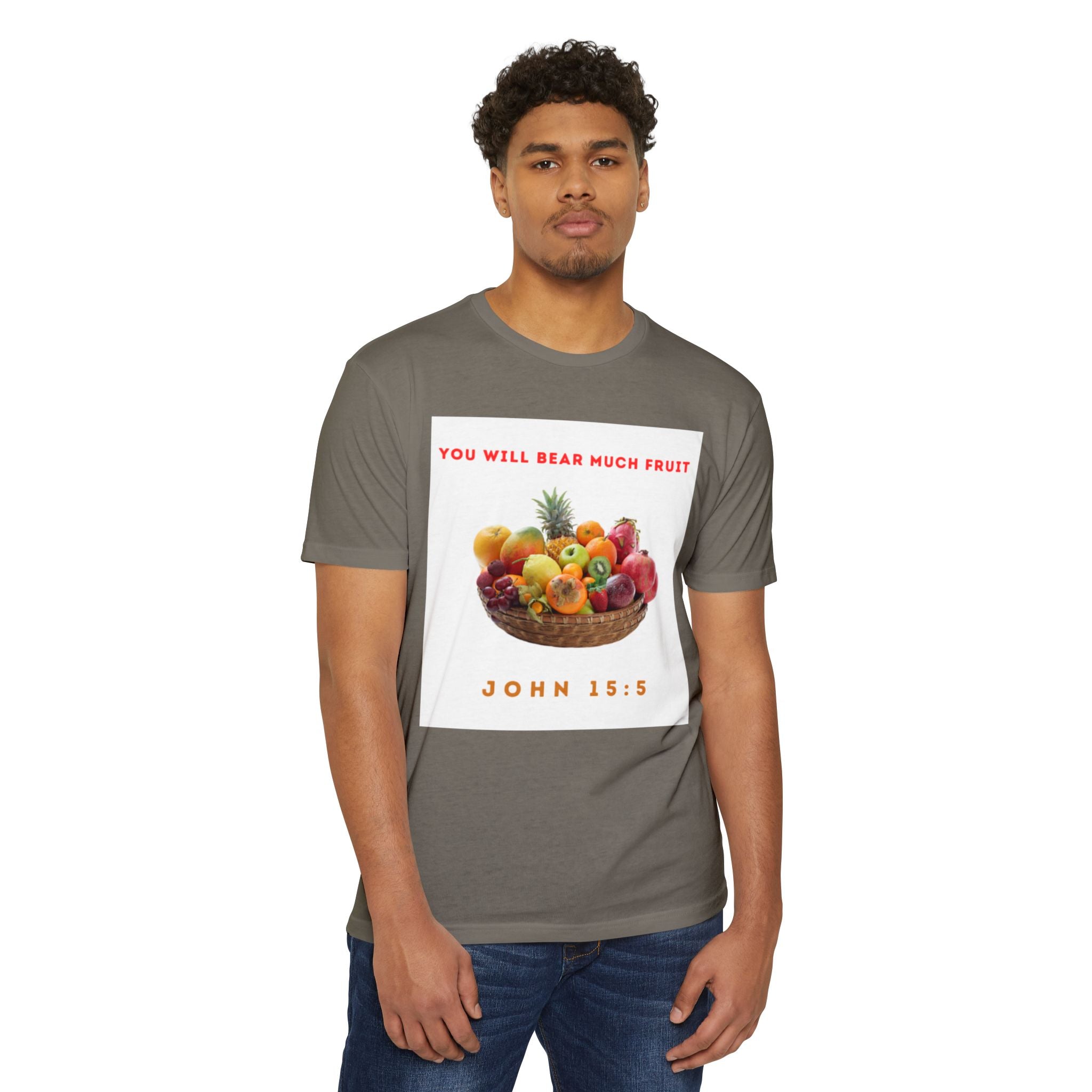 Fruitful Blessings Unisex T-Shirt, Inspirational Gift, Christian Tee, Summer Style, Motivational Shirt, Faith-Based Apparel