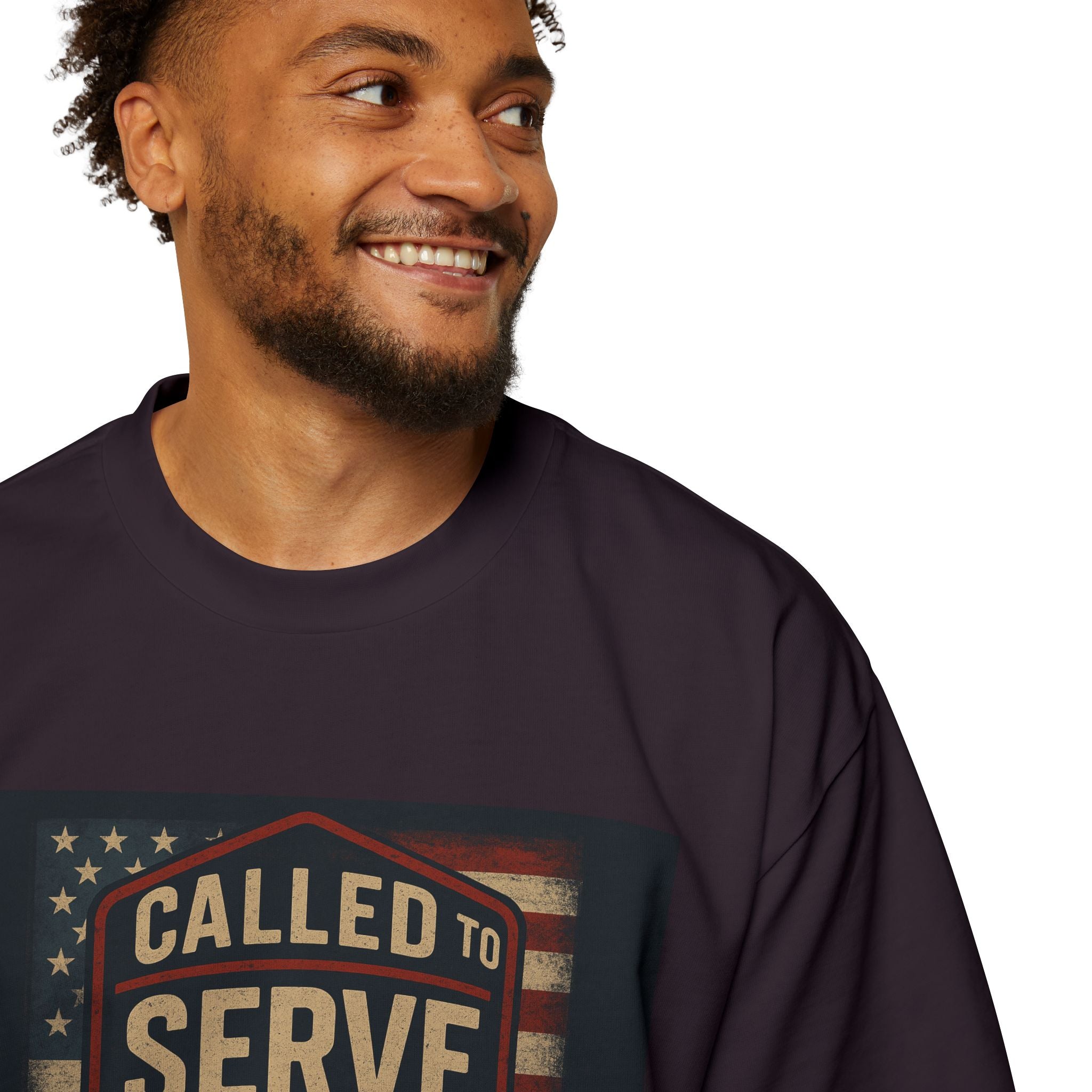 Called to Serve Heavy Oversized Tee