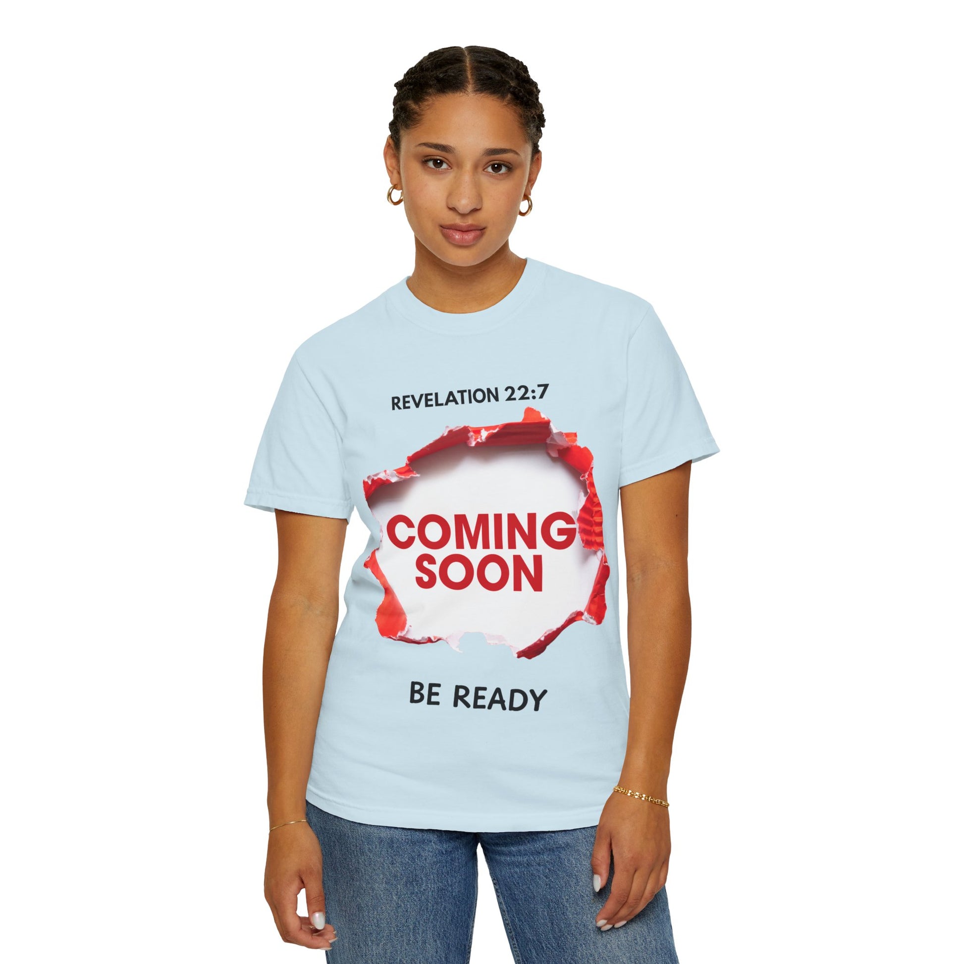 Revelation Message T-Shirt – Unisex Christian Prophetic Tee (Coming Soon)