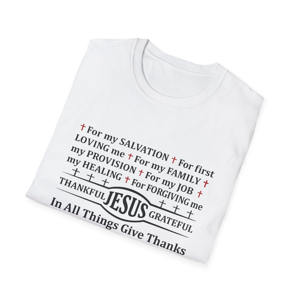 Thankful Jesus Grateful T-Shirt