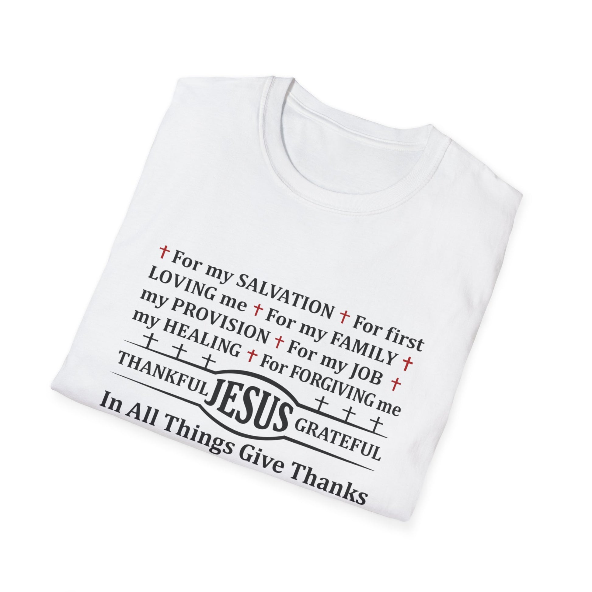Thankful Jesus Grateful T-Shirt