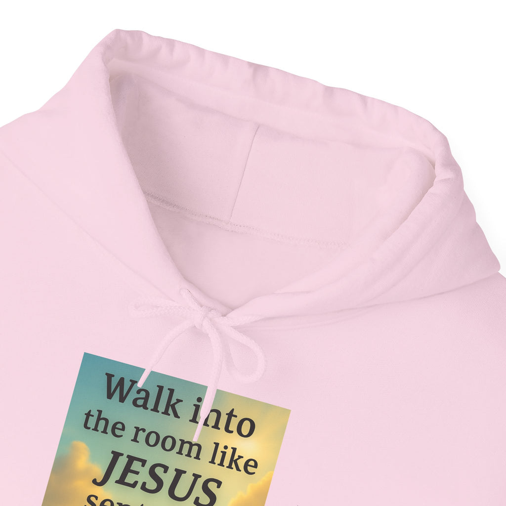 Walk Into The Room Unisex Heavy Blend™ Hooded Sweatshirt
