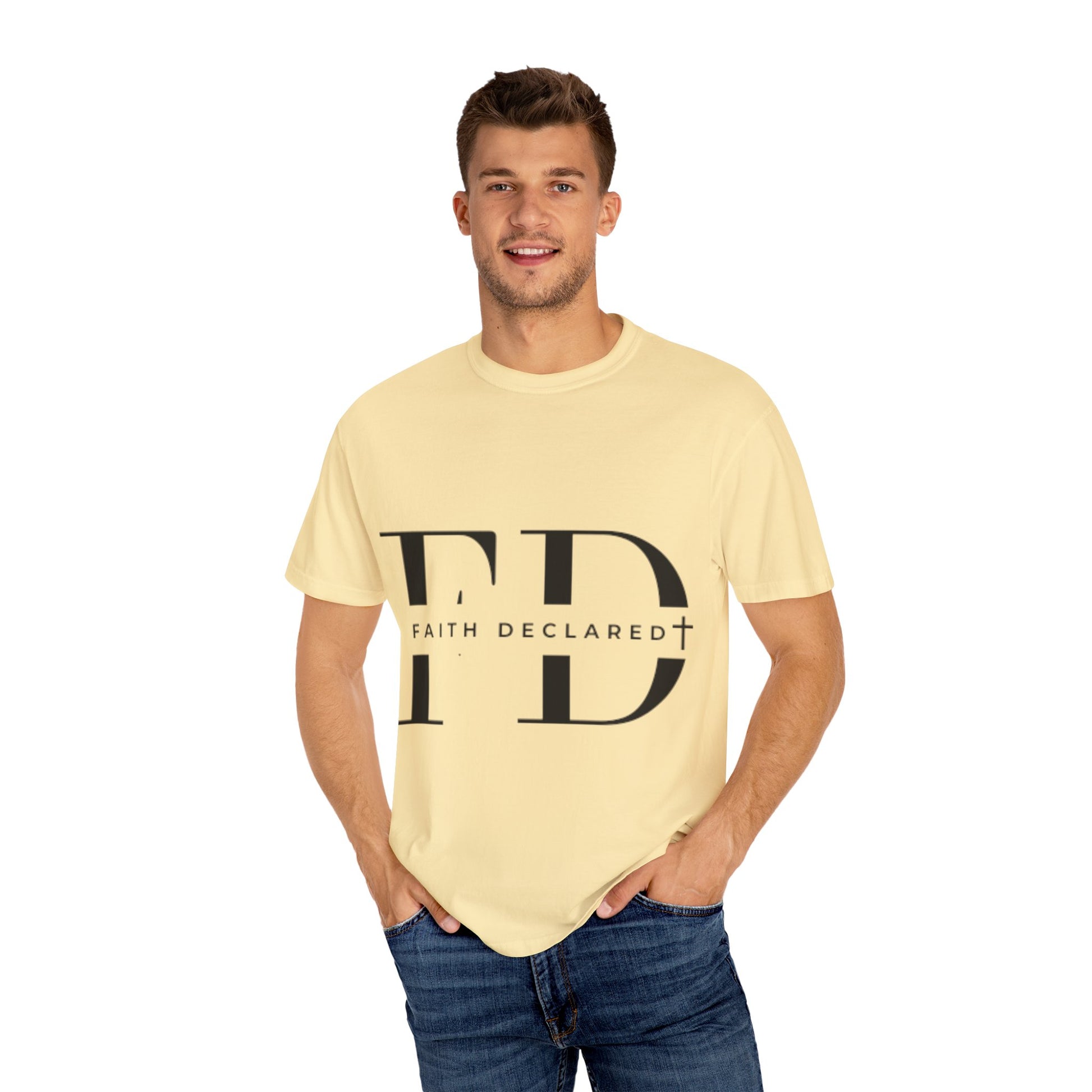 Faith Declared Unisex T-Shirt, Inspirational Tee