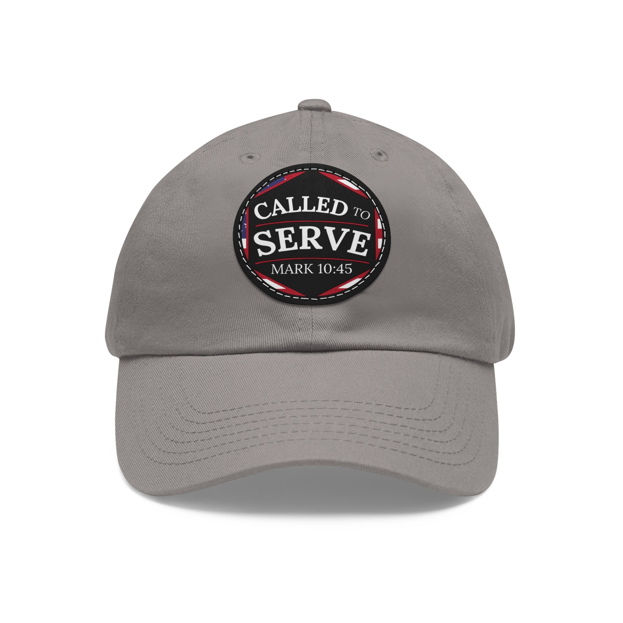 Called to Serve Dad Hat with Leather Patch
