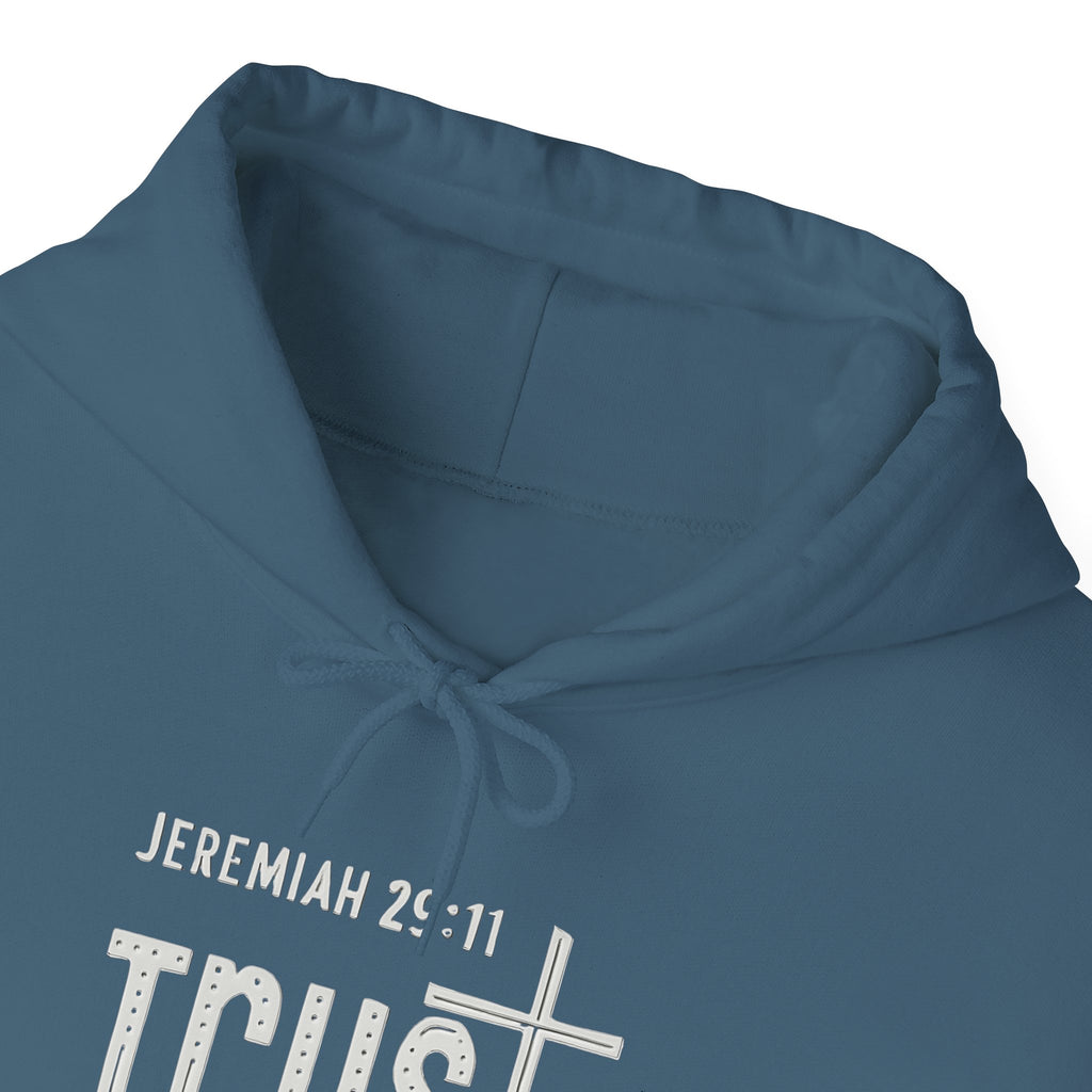 Trust His Words Hoodie – Unisex Christian Faith Sweatshirt