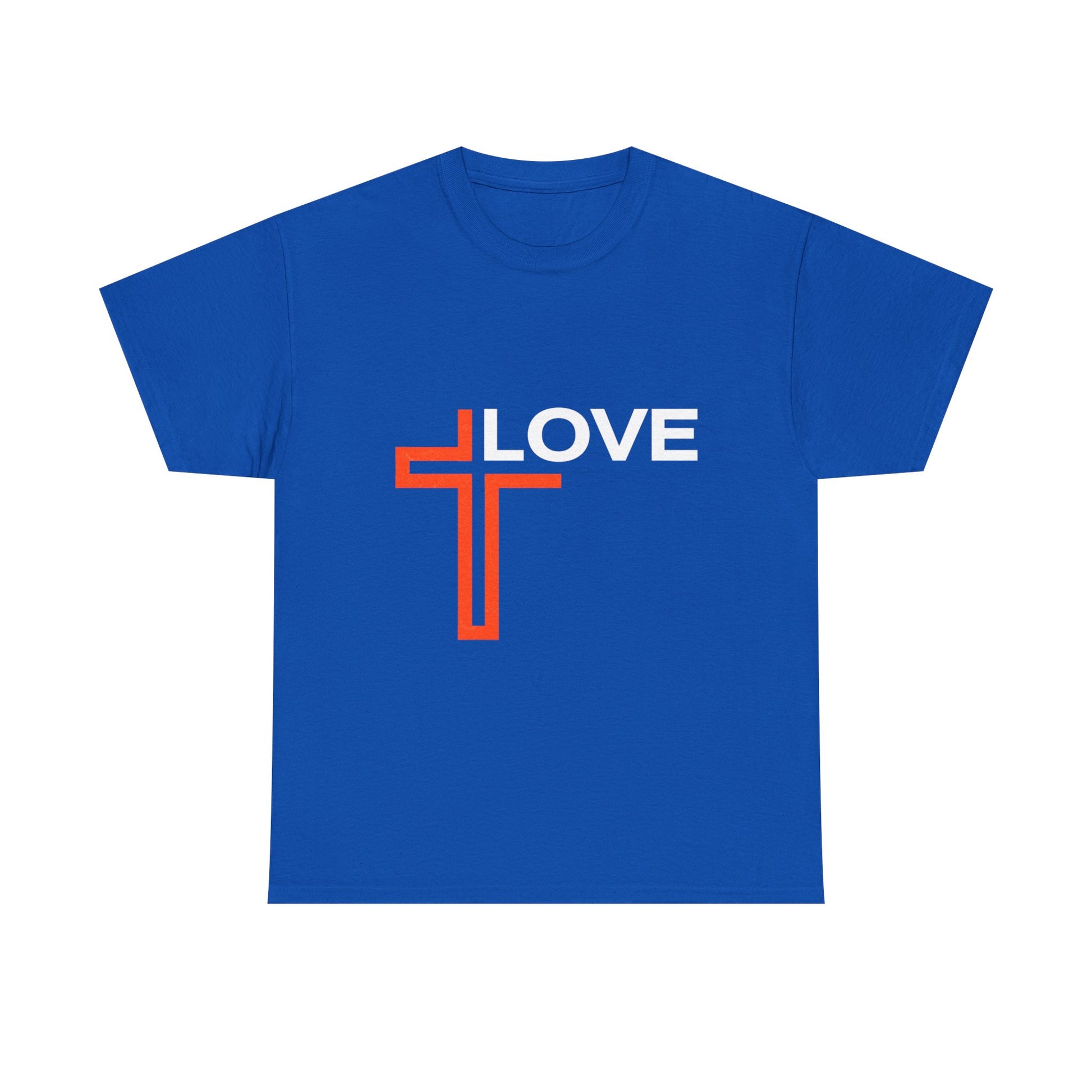 Love Unisex Heavy Cotton T-Shirt – Christian Faith Tee, Inspirational Apparel