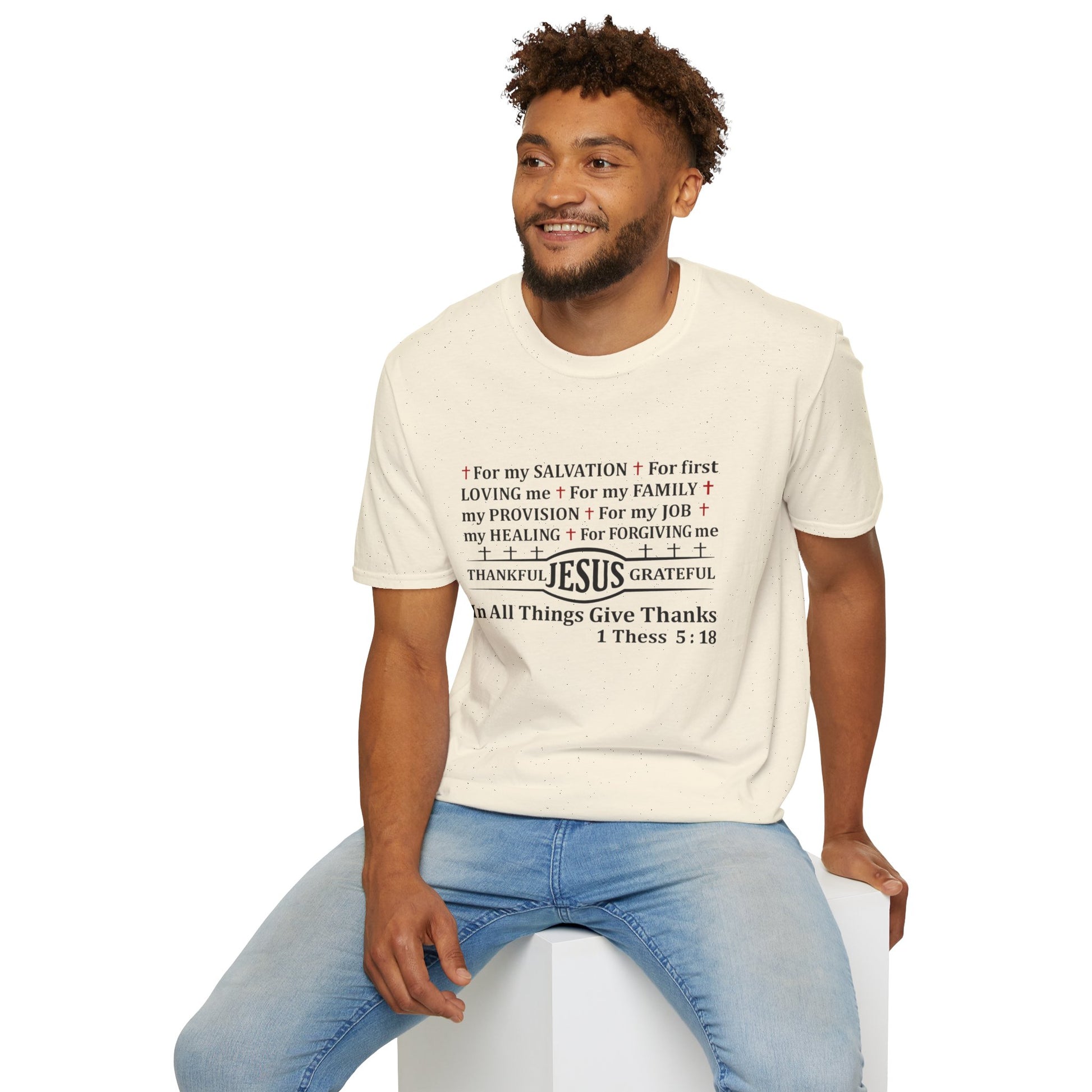 Thankful Jesus Grateful T-Shirt