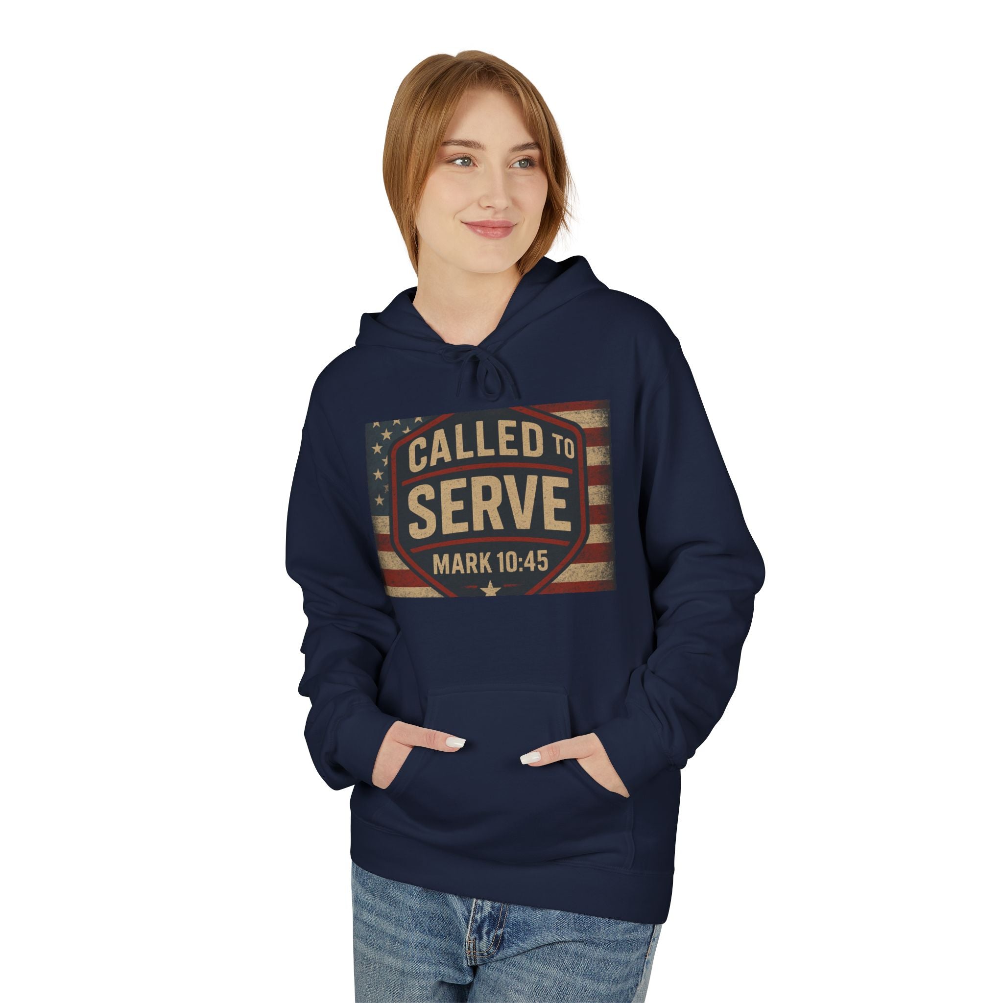 Called to Serve Hoodie – Unisex Midweight Fleece Sweatshirt