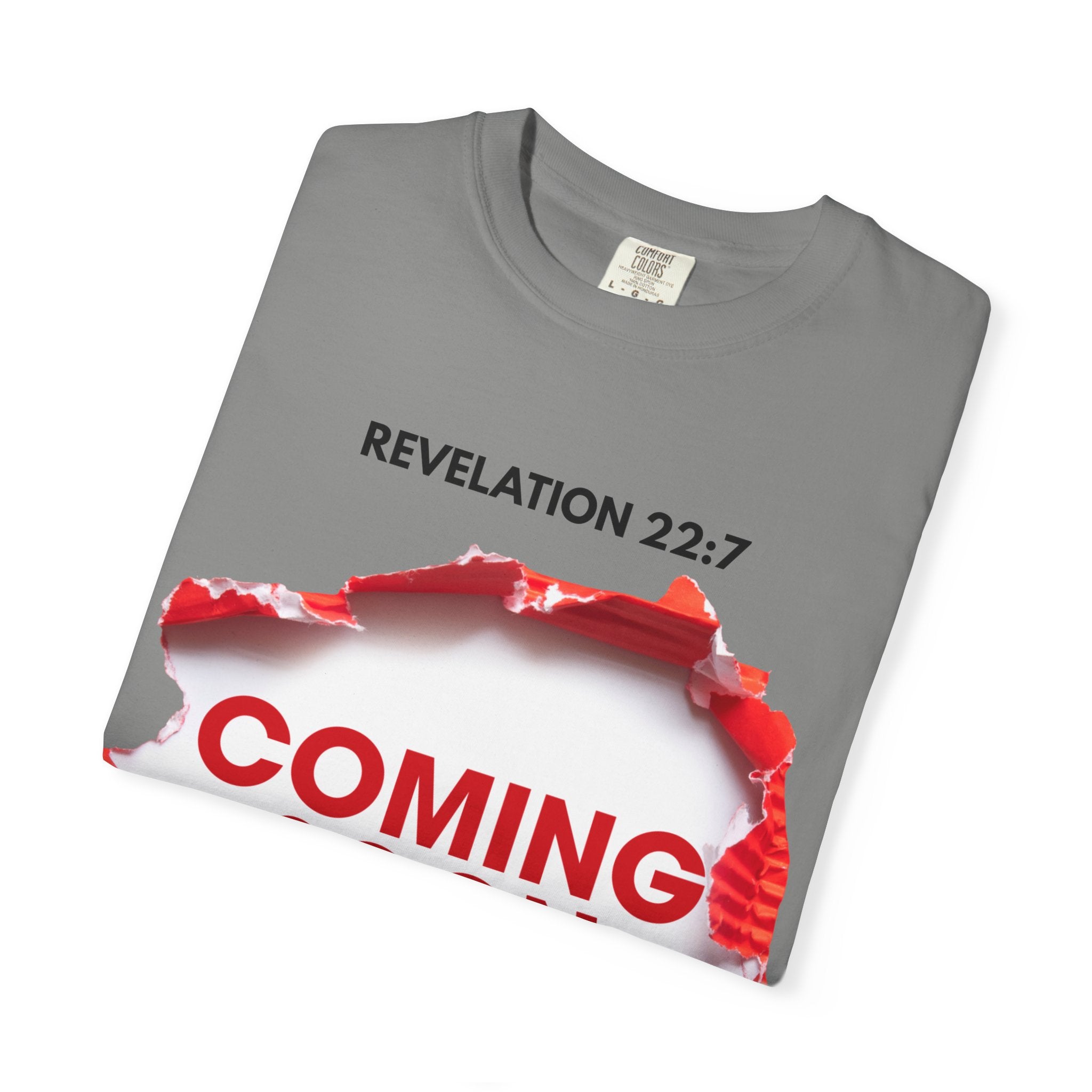 Revelation Message T-Shirt – Unisex Christian Prophetic Tee (Coming Soon)