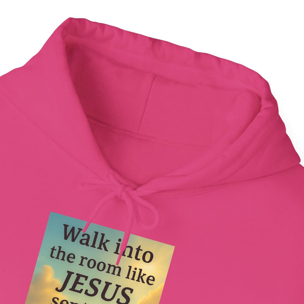 Walk Into The Room Unisex Heavy Blend™ Hooded Sweatshirt