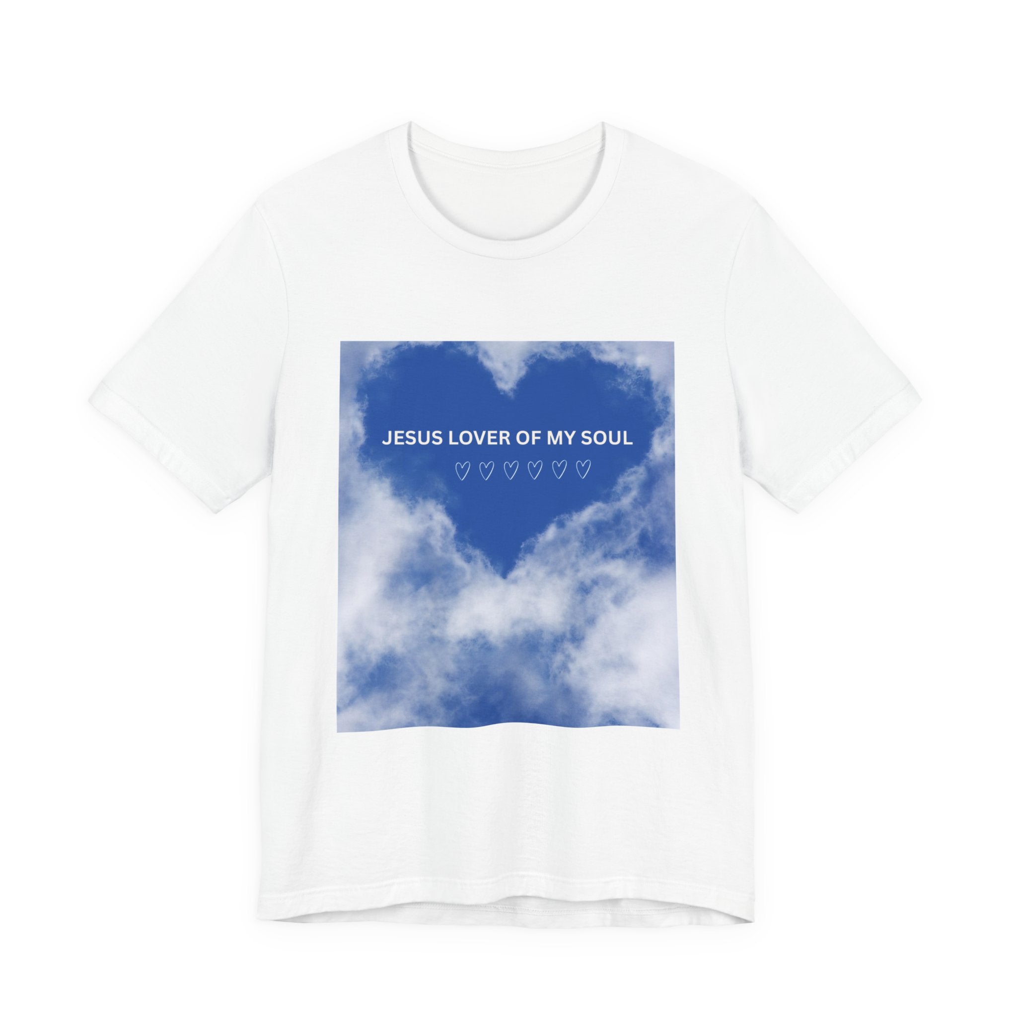 Jesus Lover of My Soul Tee - Comfort, Faith, Inspiration, Gift for Believers, Everyday Wear, Religious Apparel