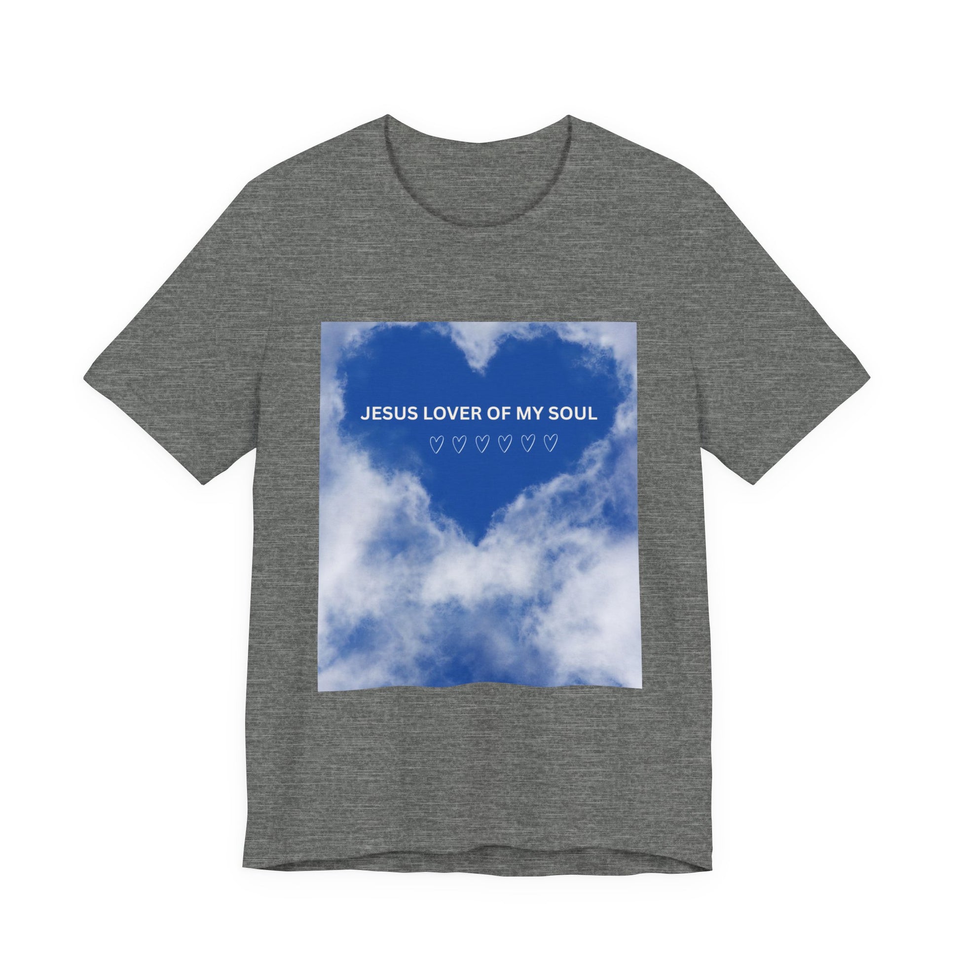 Jesus Lover of My Soul Tee - Comfort, Faith, Inspiration, Gift for Believers, Everyday Wear, Religious Apparel