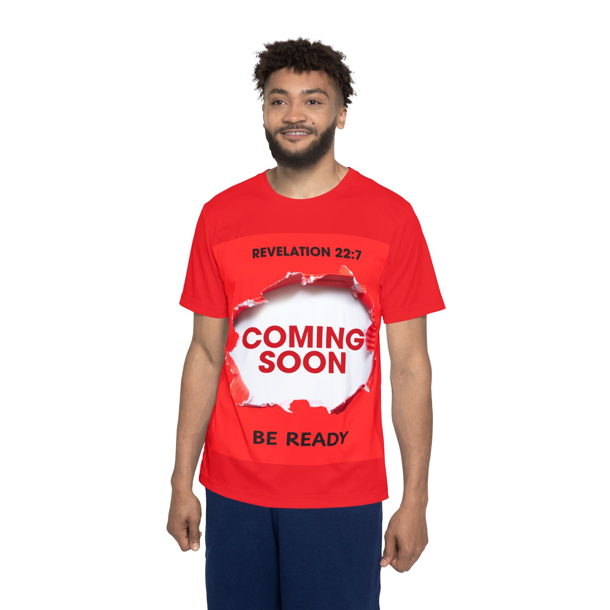 Revelation 22:7 Men's Sports Jersey