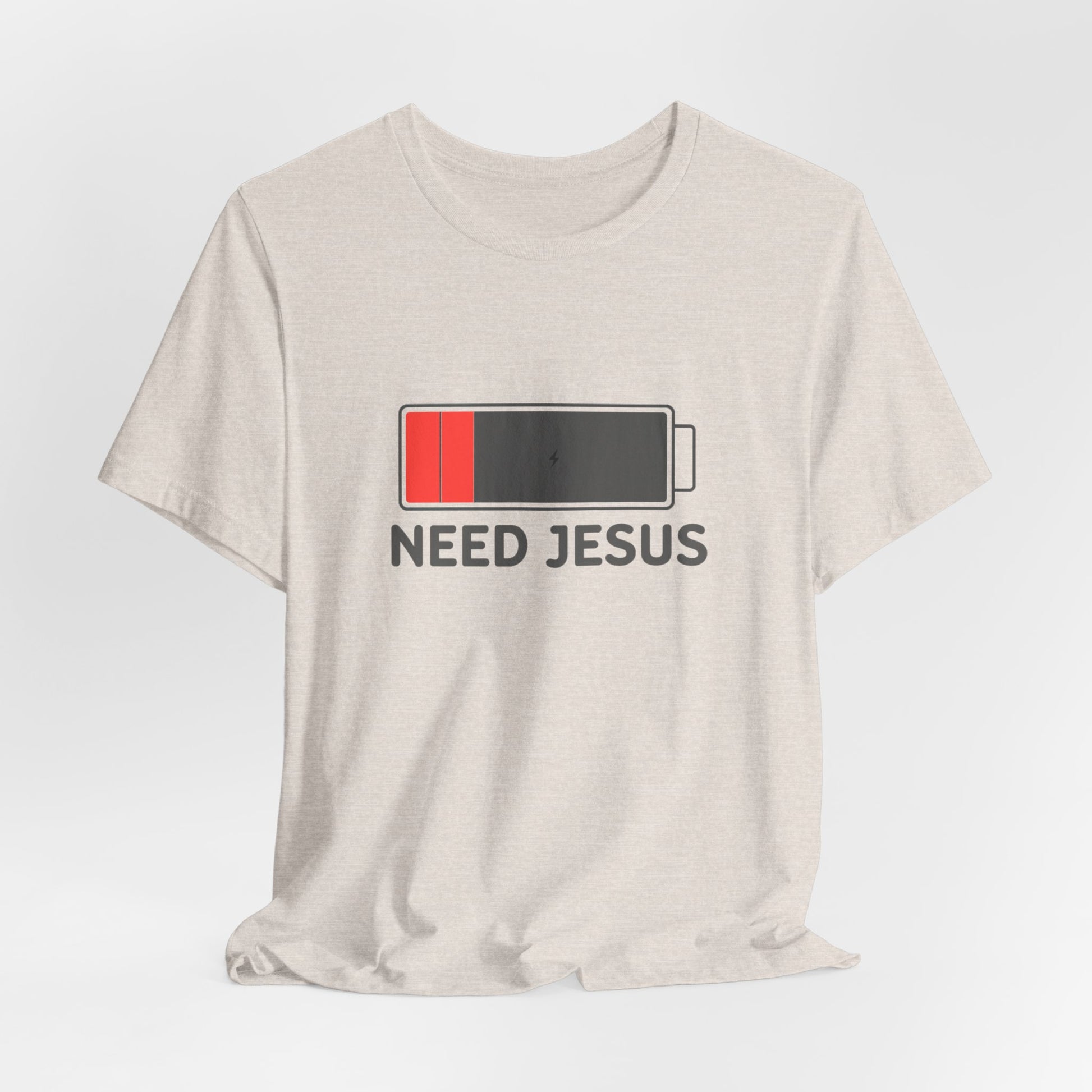 Faith-Inspired Short Sleeve Tee, Casual T-Shirt