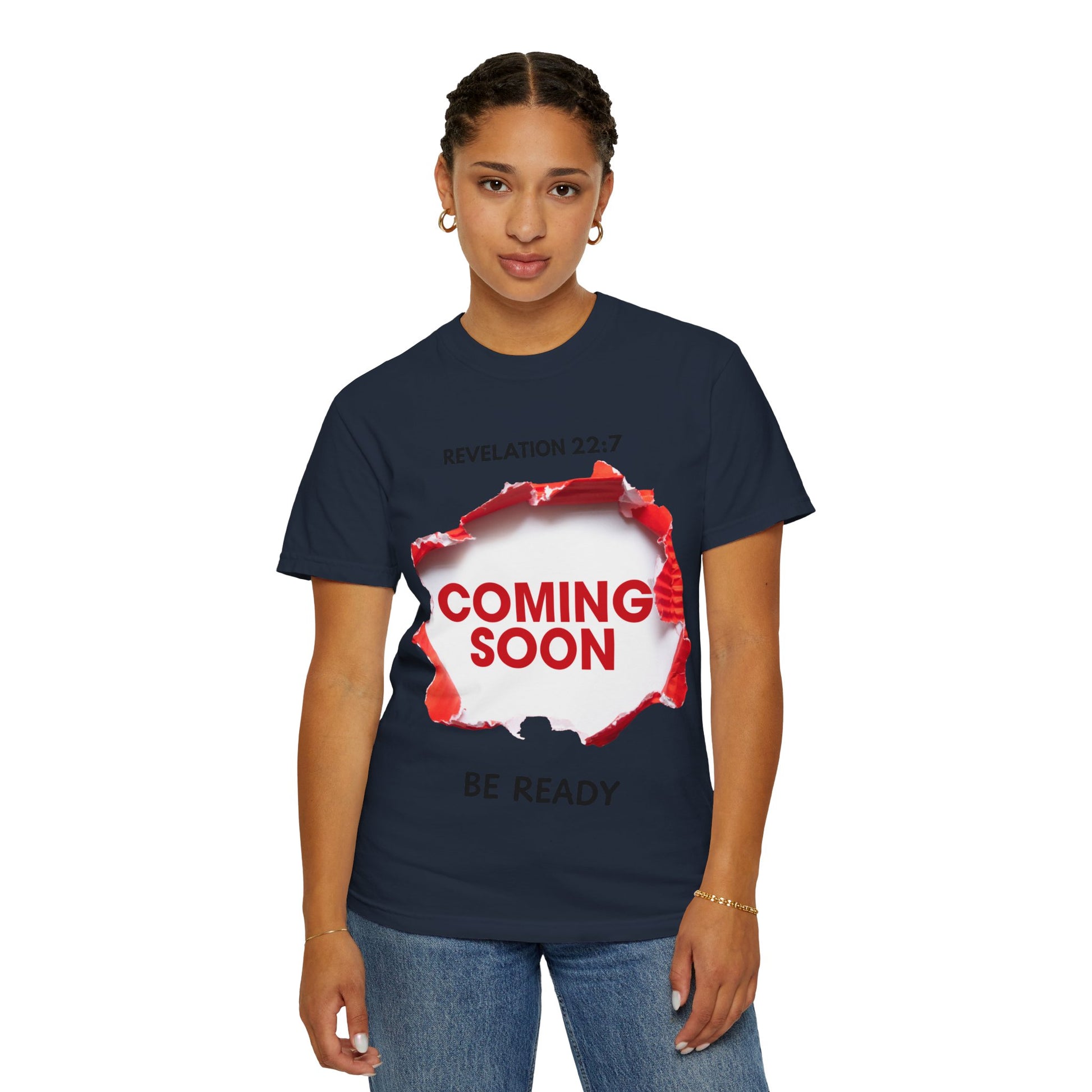 Revelation Message T-Shirt – Unisex Christian Prophetic Tee (Coming Soon)