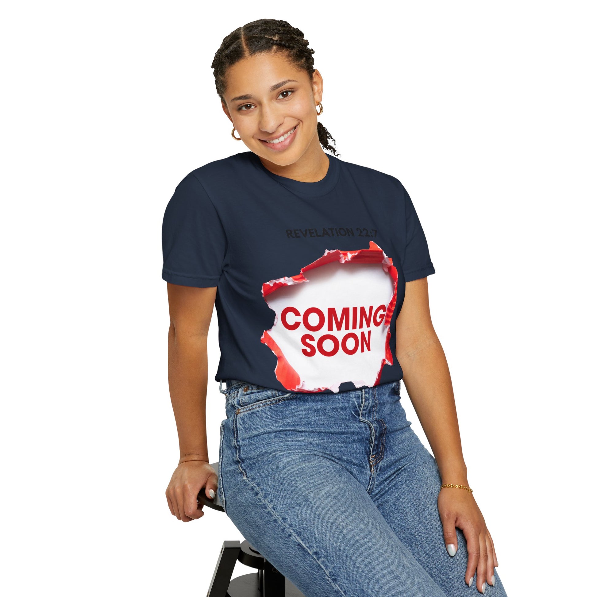 Revelation Message T-Shirt – Unisex Christian Prophetic Tee (Coming Soon)