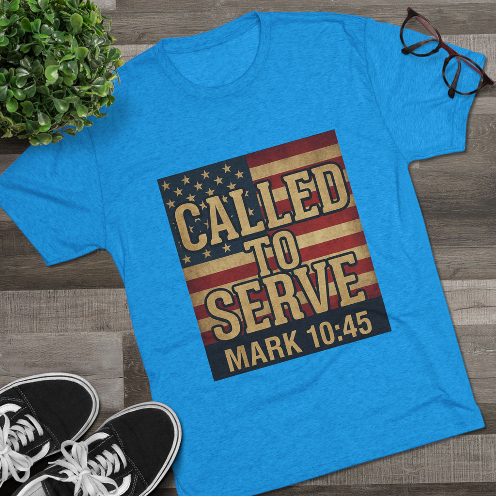 Patriotic Crew Tee | Called to Serve T-Shirt