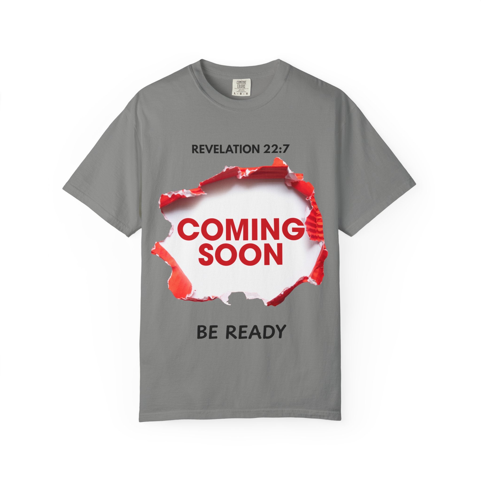 Revelation Message T-Shirt – Unisex Christian Prophetic Tee (Coming Soon)