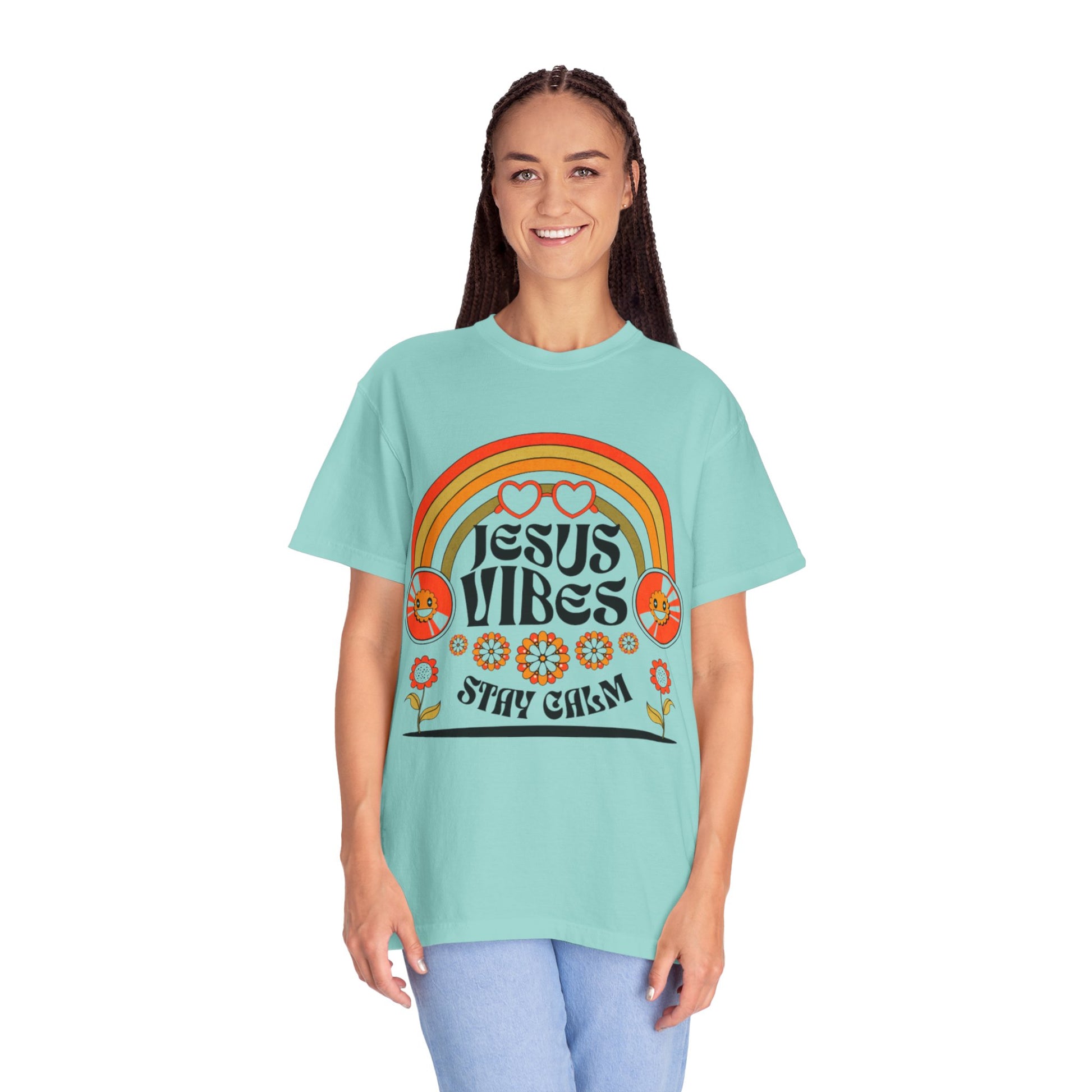 Jesus Vibes Unisex T-Shirt, Stay Calm Tee