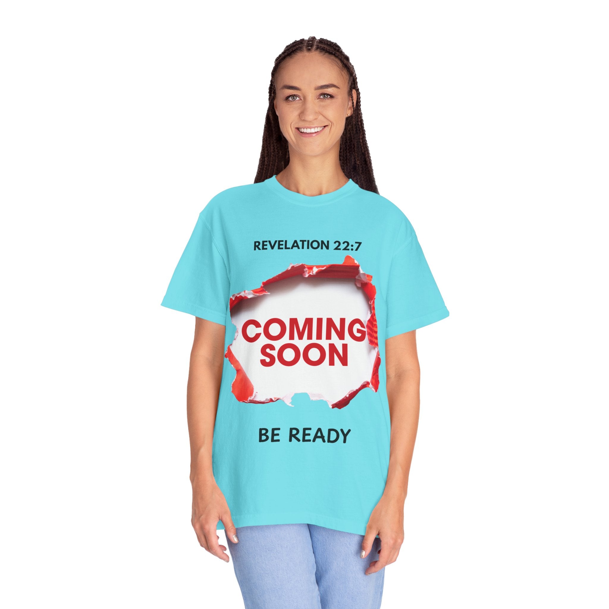 Revelation Message T-Shirt – Unisex Christian Prophetic Tee (Coming Soon)