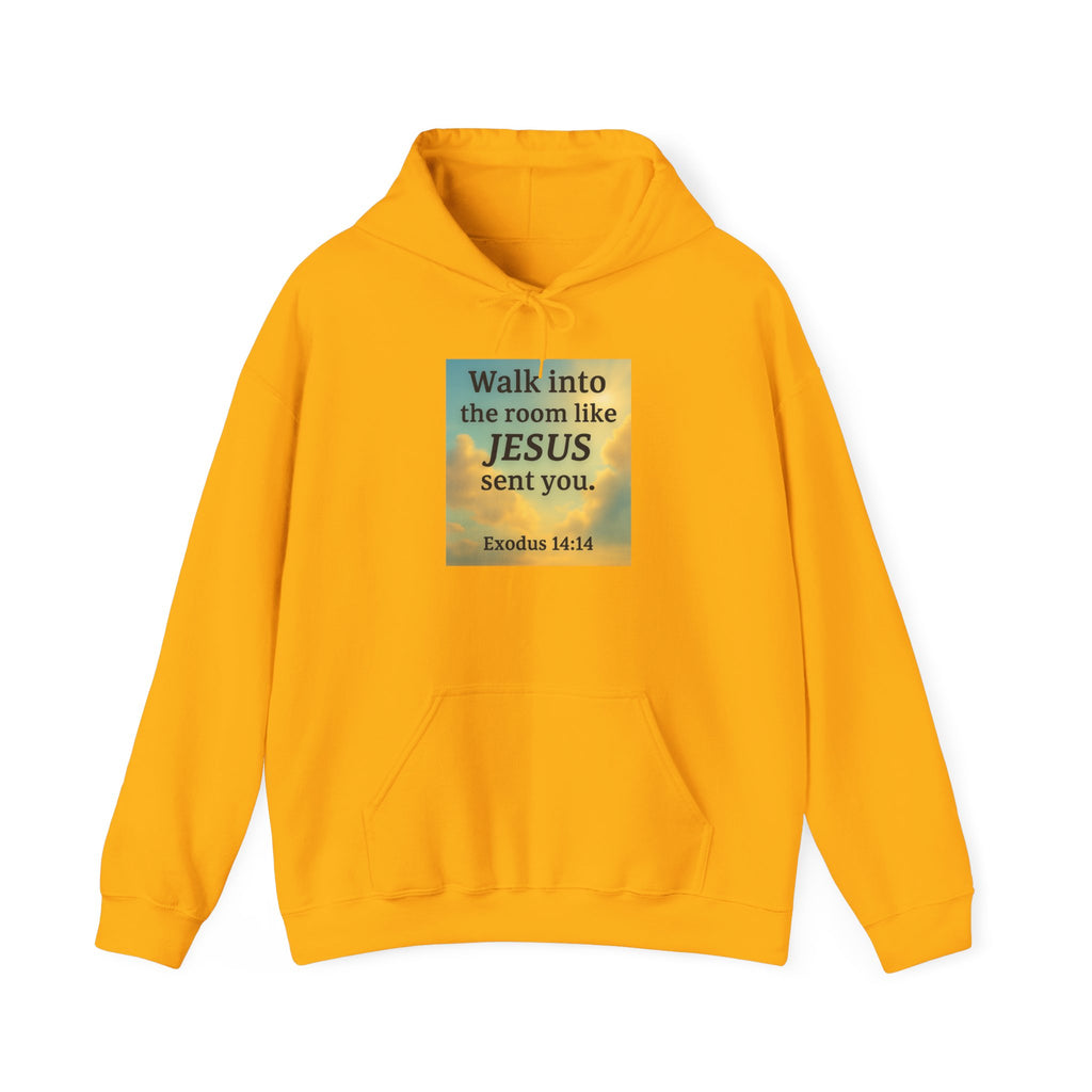 Walk Into The Room Unisex Heavy Blend™ Hooded Sweatshirt