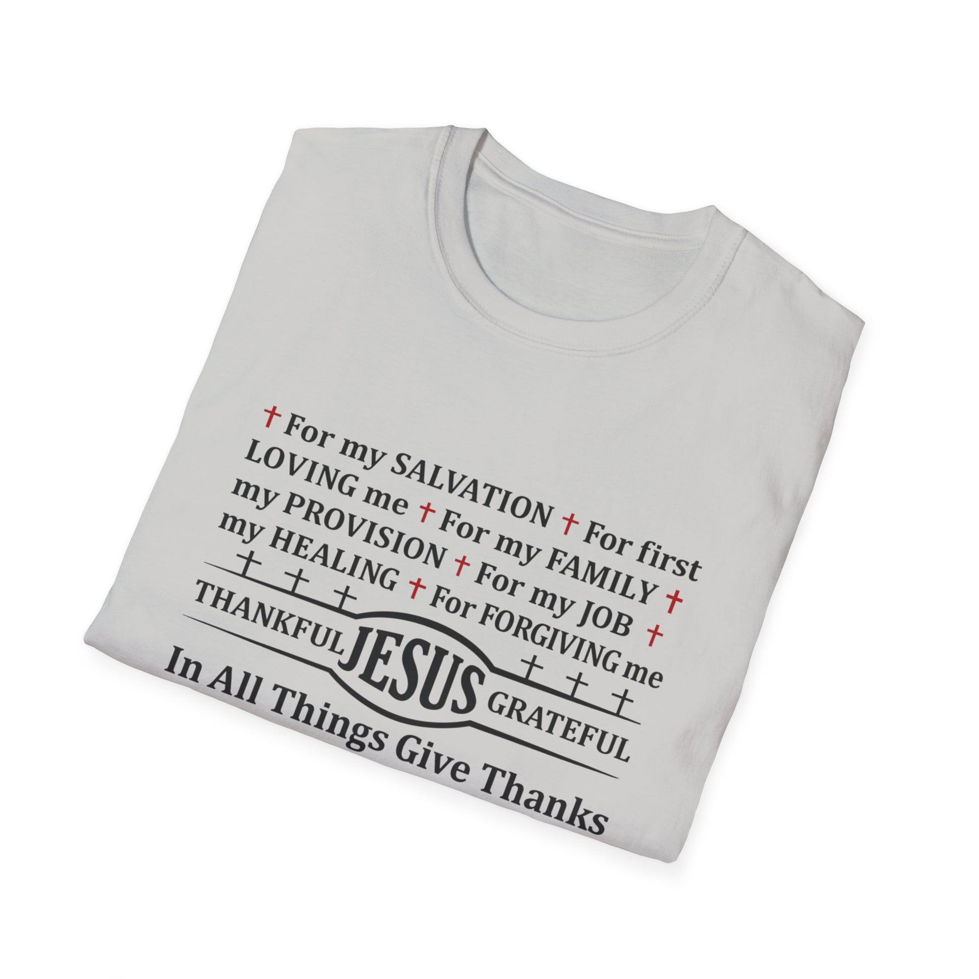 Thankful Jesus Grateful T-Shirt