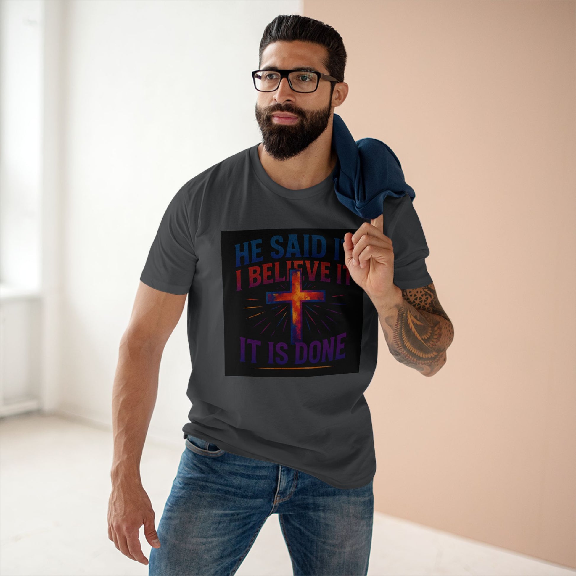 He Said It Adult Tee