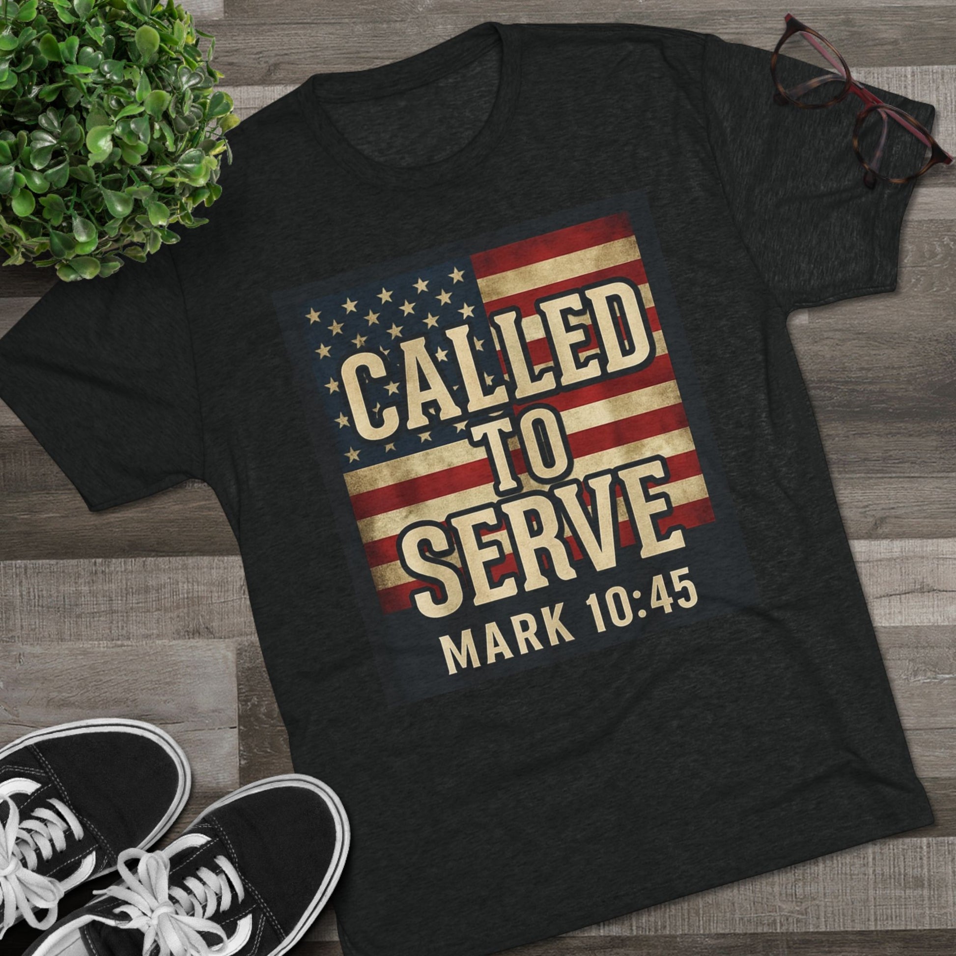 "Called to Serve -Mark 10:45" Men's Tee
