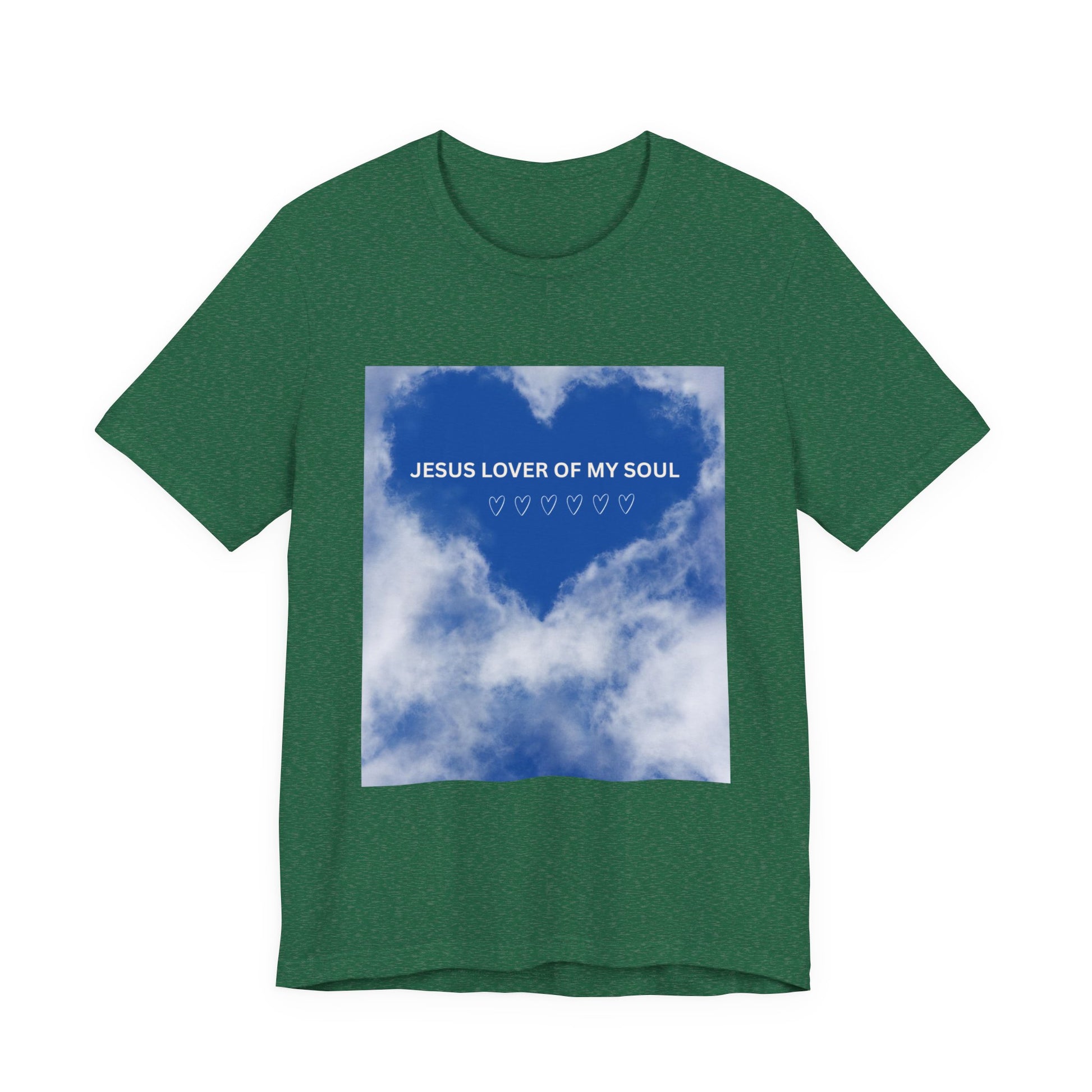 Jesus Lover of My Soul Tee - Comfort, Faith, Inspiration, Gift for Believers, Everyday Wear, Religious Apparel