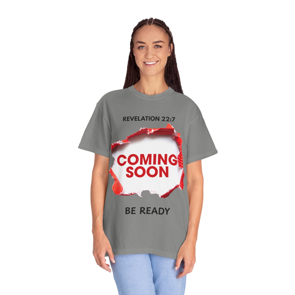 Revelation Message T-Shirt – Unisex Christian Prophetic Tee (Coming Soon)