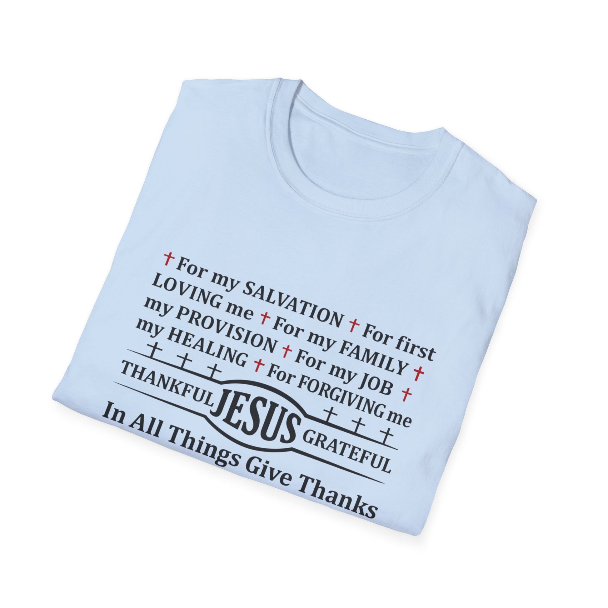 Thankful Jesus Grateful T-Shirt