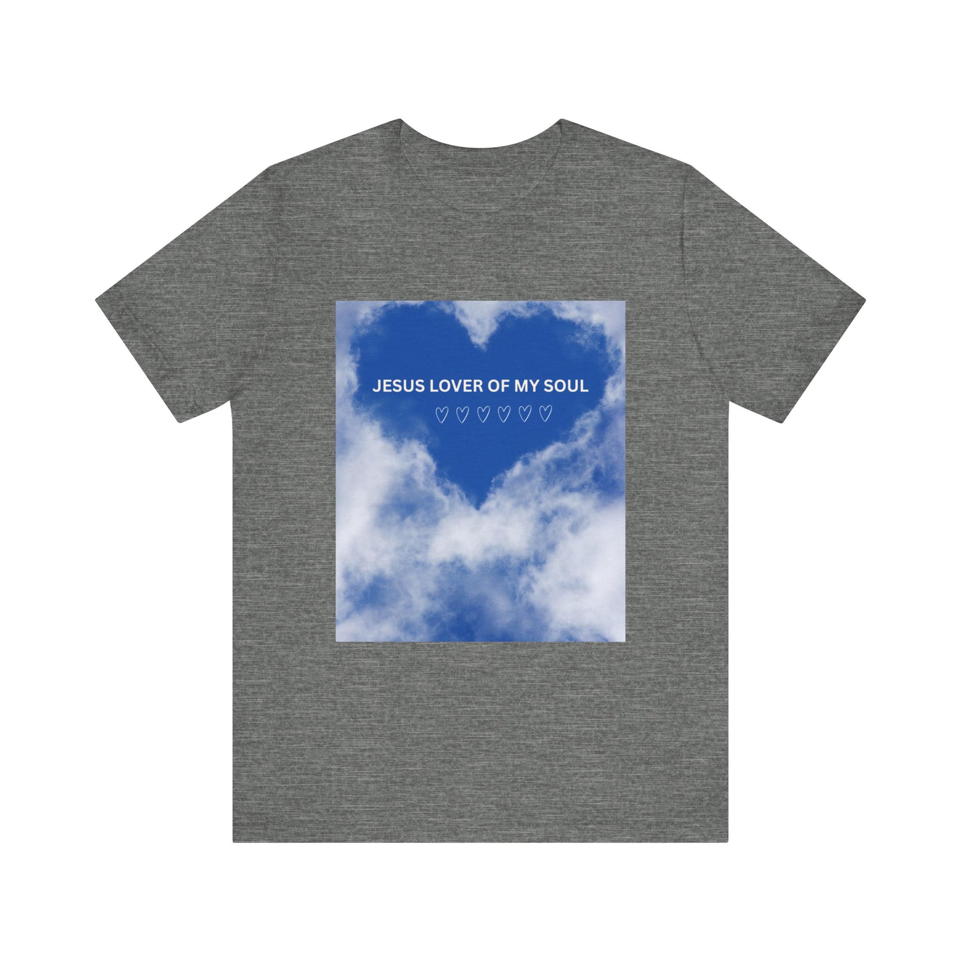 Jesus Lover of My Soul Tee - Comfort, Faith, Inspiration, Gift for Believers, Everyday Wear, Religious Apparel