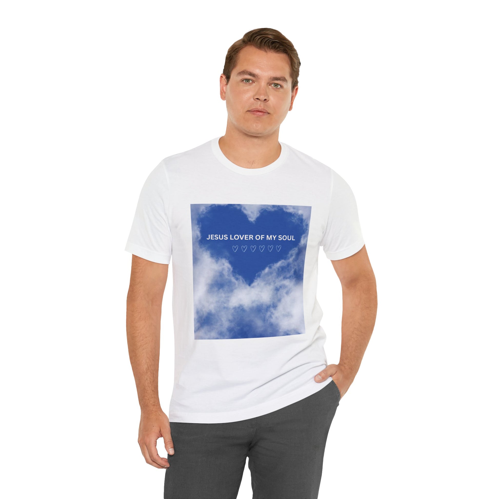 Jesus Lover of My Soul Tee - Comfort, Faith, Inspiration, Gift for Believers, Everyday Wear, Religious Apparel
