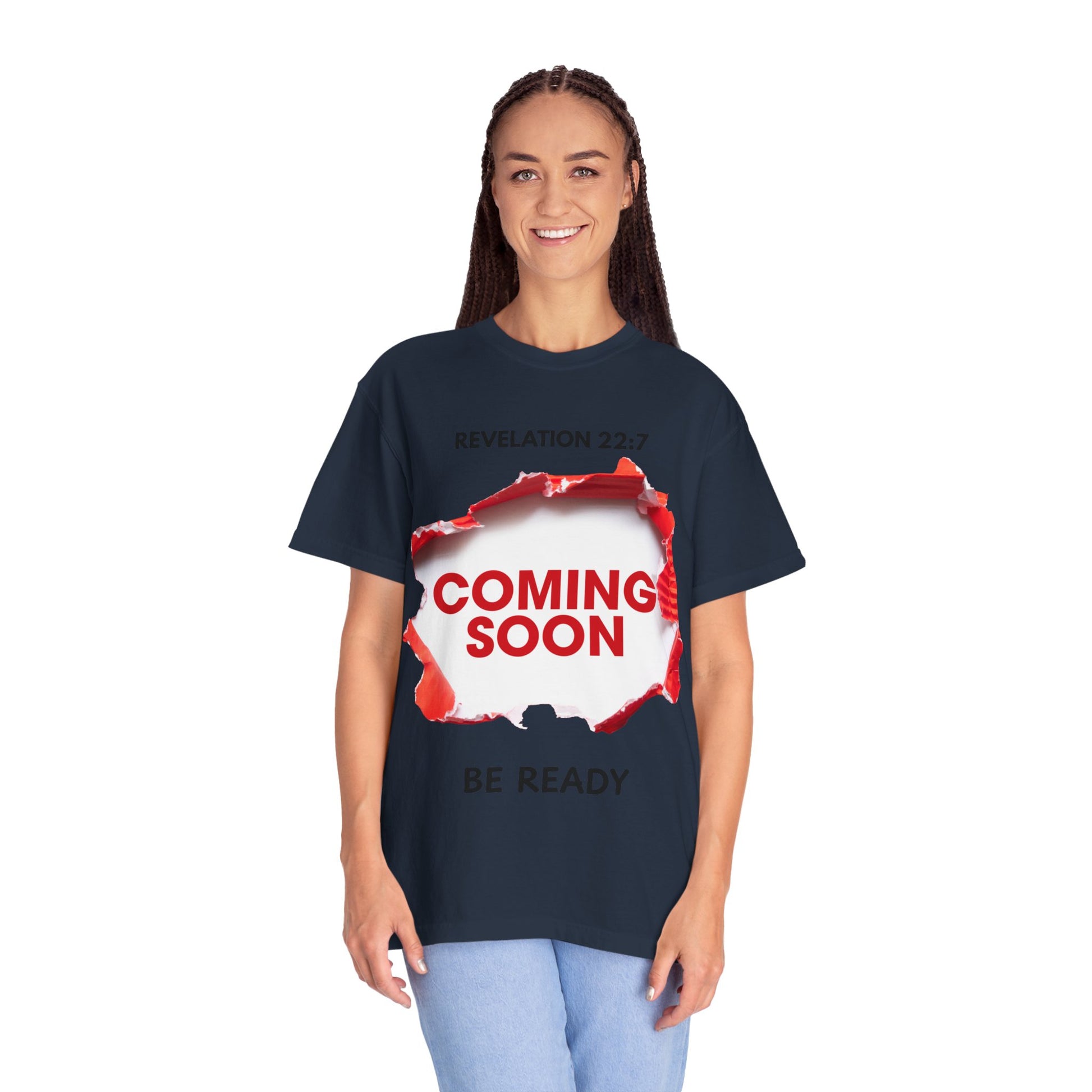 Revelation Message T-Shirt – Unisex Christian Prophetic Tee (Coming Soon)