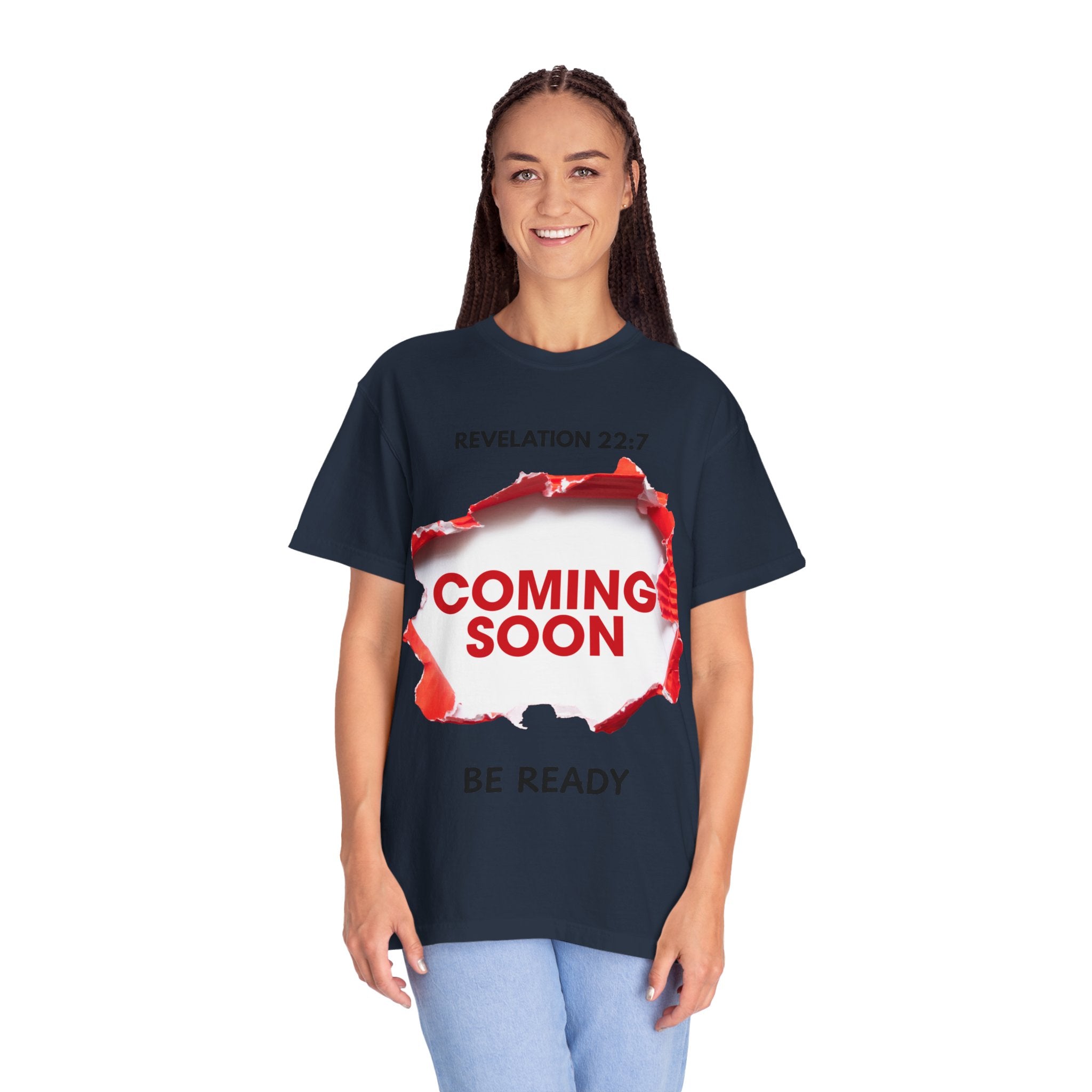 Revelation Message T-Shirt – Unisex Christian Prophetic Tee (Coming Soon)