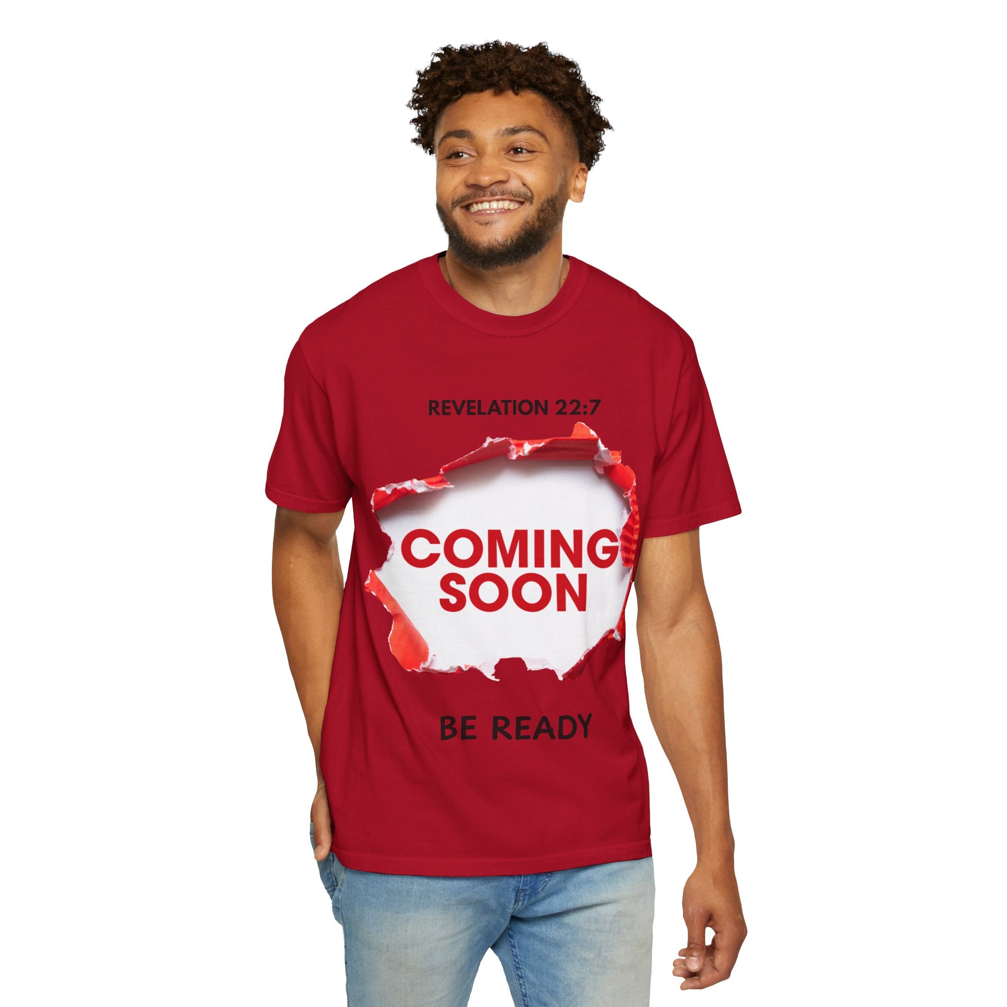 Revelation Message T-Shirt – Unisex Christian Prophetic Tee (Coming Soon)