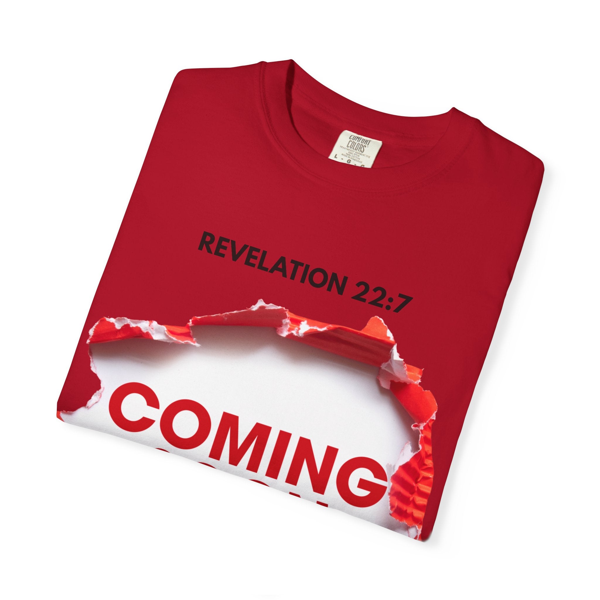 Revelation Message T-Shirt – Unisex Christian Prophetic Tee (Coming Soon)