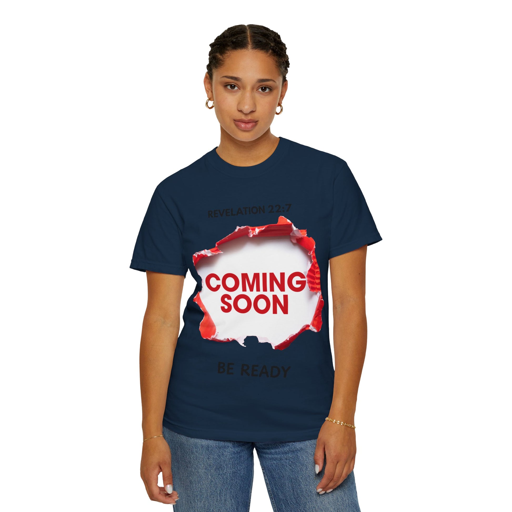 Revelation Message T-Shirt – Unisex Christian Prophetic Tee (Coming Soon)