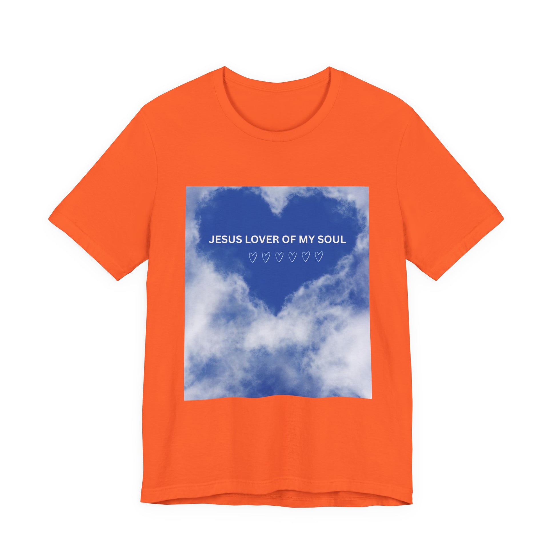 Jesus Lover of My Soul Tee - Comfort, Faith, Inspiration, Gift for Believers, Everyday Wear, Religious Apparel