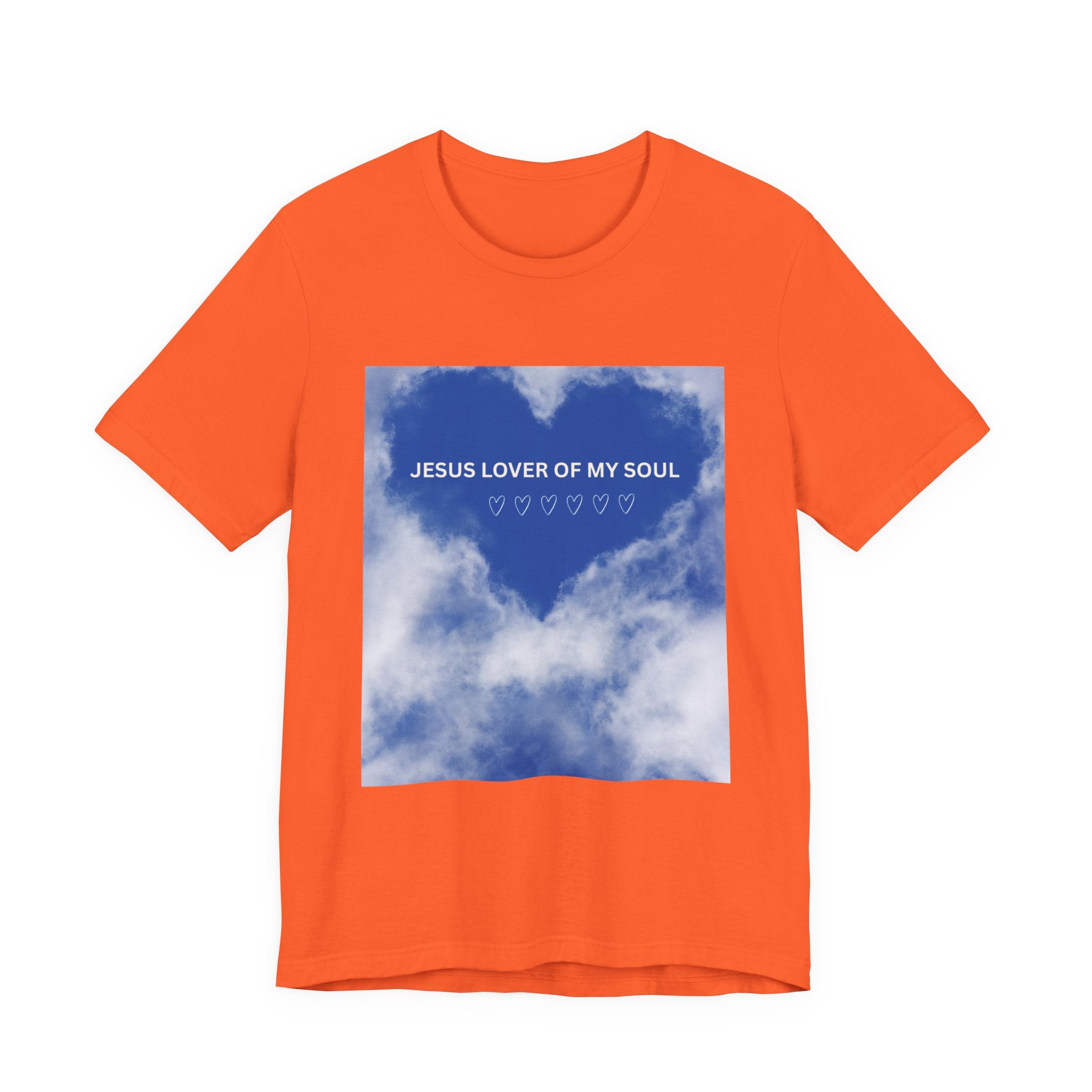 Jesus Lover of My Soul Tee - Comfort, Faith, Inspiration, Gift for Believers, Everyday Wear, Religious Apparel
